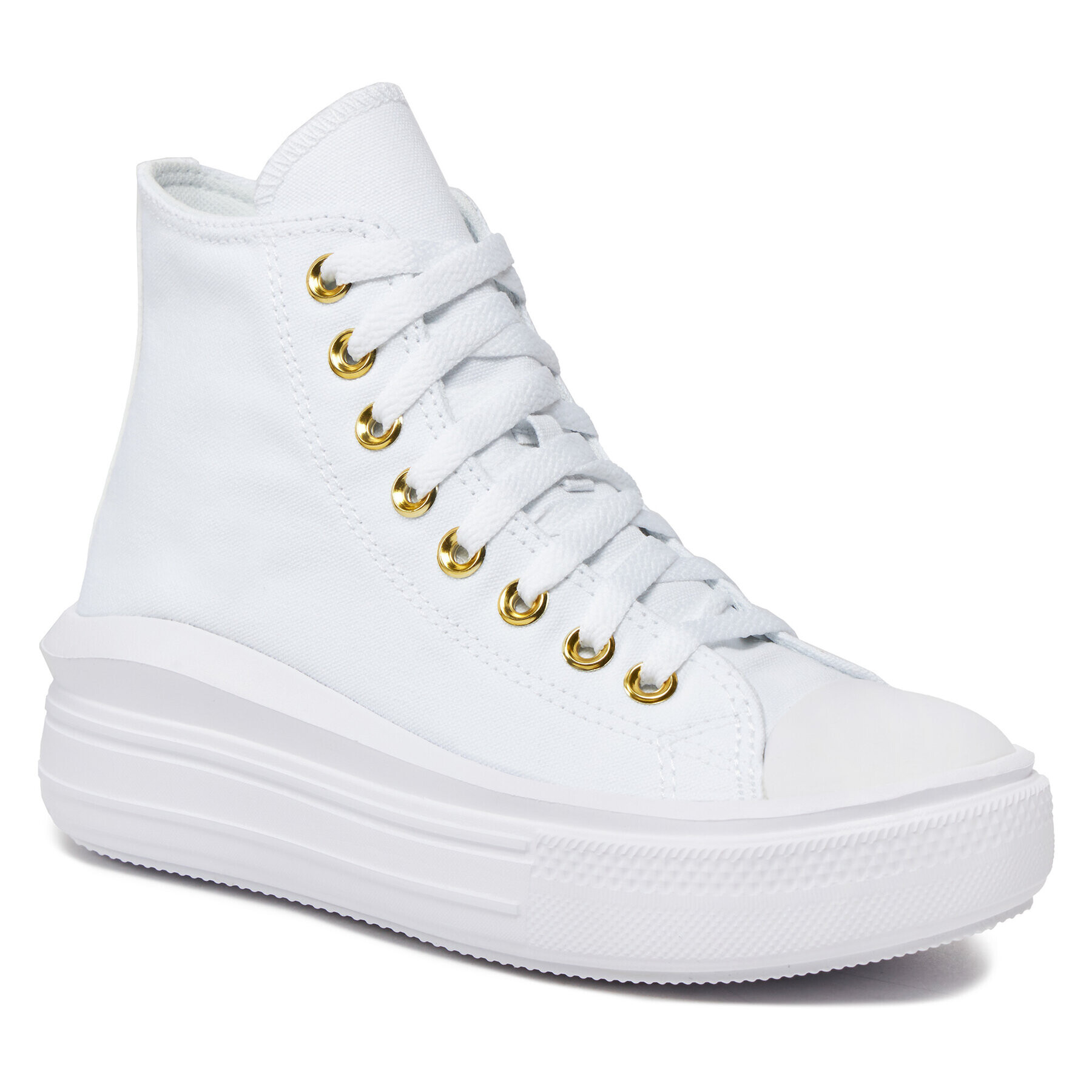 Converse Кецове Chuck Taylor All Star Move A05459C Бял - Pepit.bg