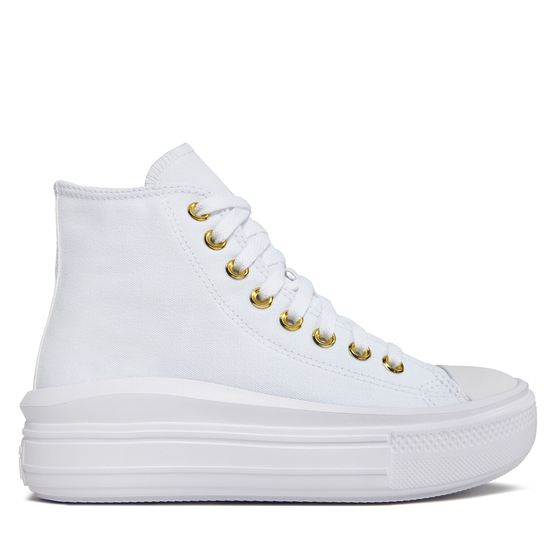 Converse Кецове Chuck Taylor All Star Move A05459C Бял - Pepit.bg
