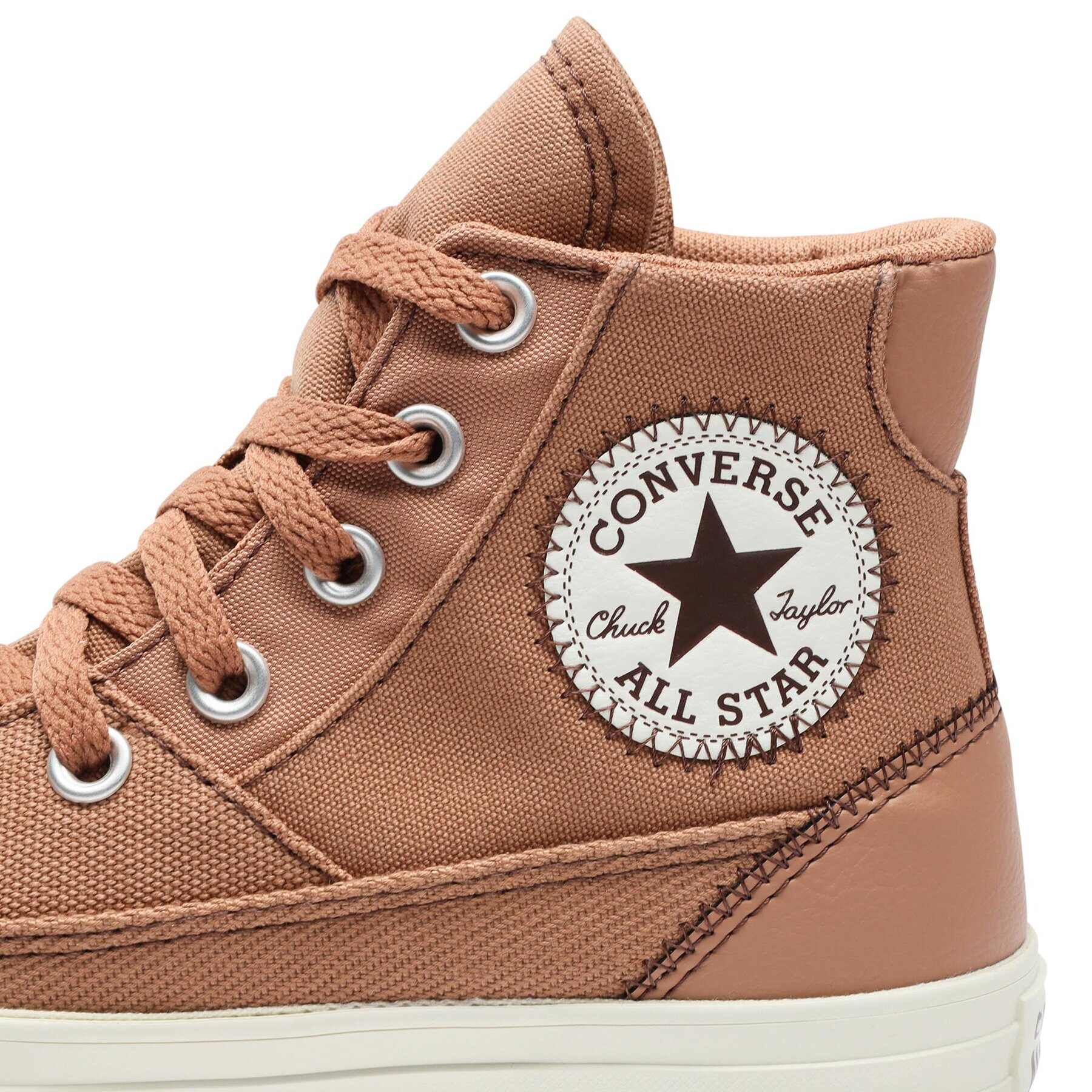 Converse Кецове Chuck Taylor All Star Patchwork A04676C Бежов - Pepit.bg