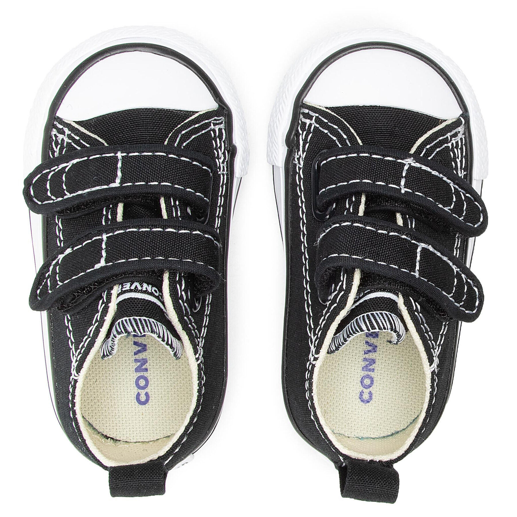 Converse Кецове Ct 2V Ox 7V603C Черен - Pepit.bg