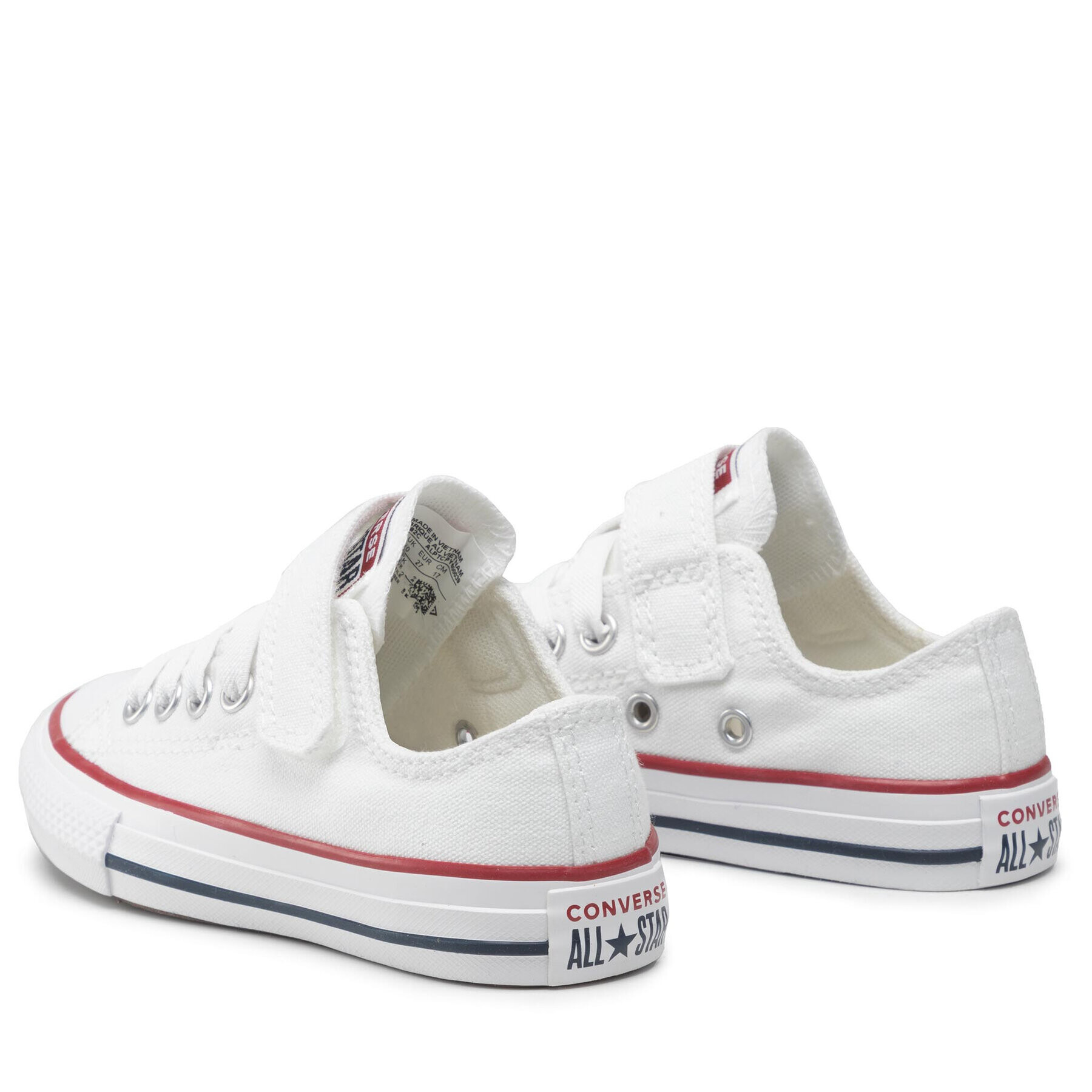 Converse Кецове Ctas 1V Ox 372882C Бял - Pepit.bg