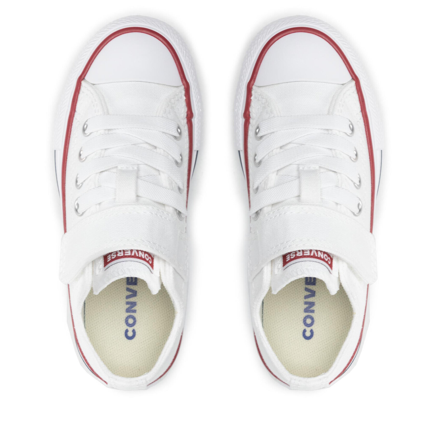 Converse Кецове Ctas 1V Ox 372882C Бял - Pepit.bg