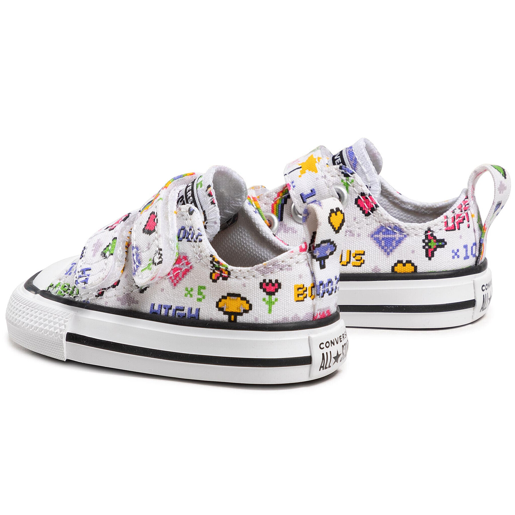 Converse Кецове Ctas 2V Ox 770172C Бял - Pepit.bg