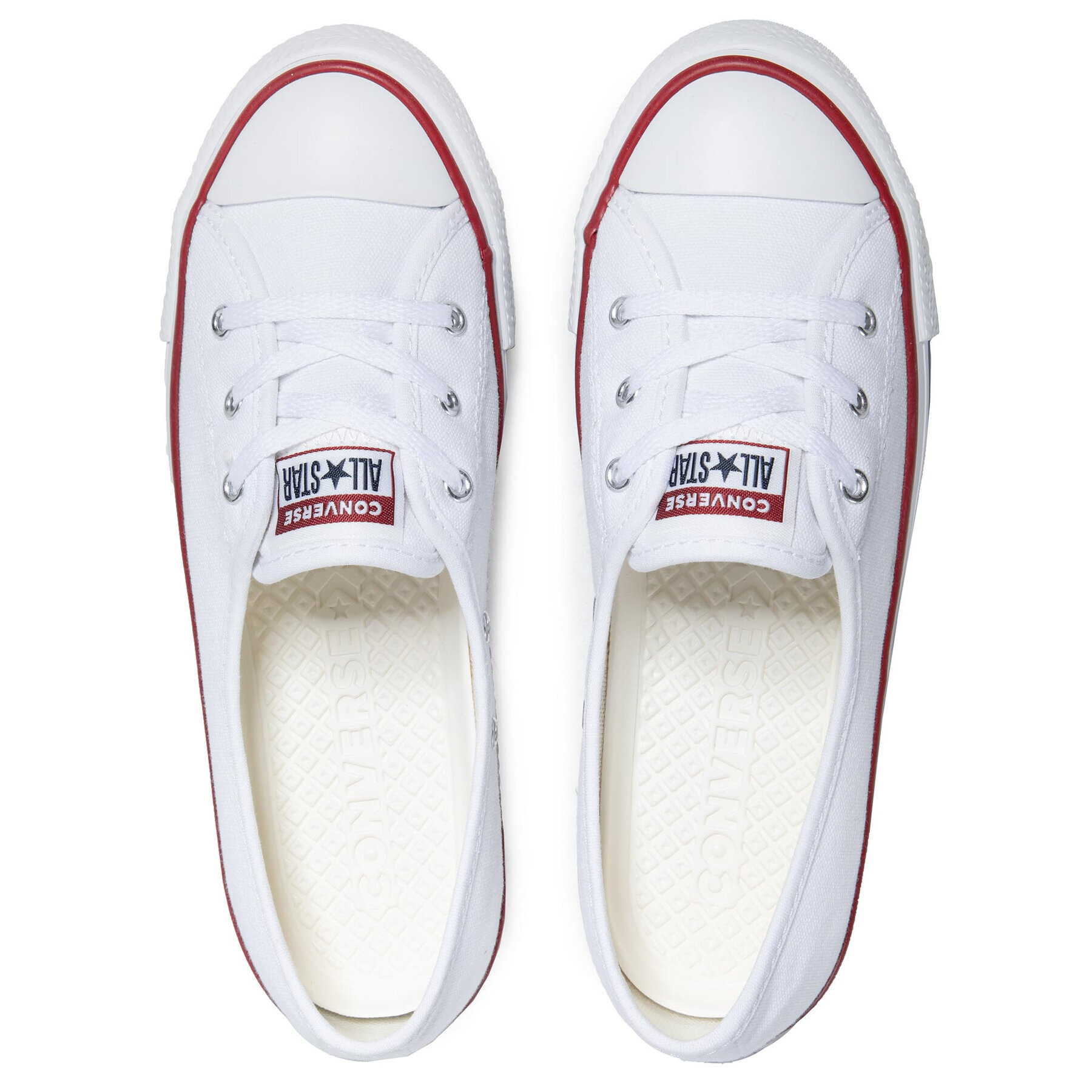 Converse Кецове Ctas Ballet Lace Slip 566774C Бял - Pepit.bg