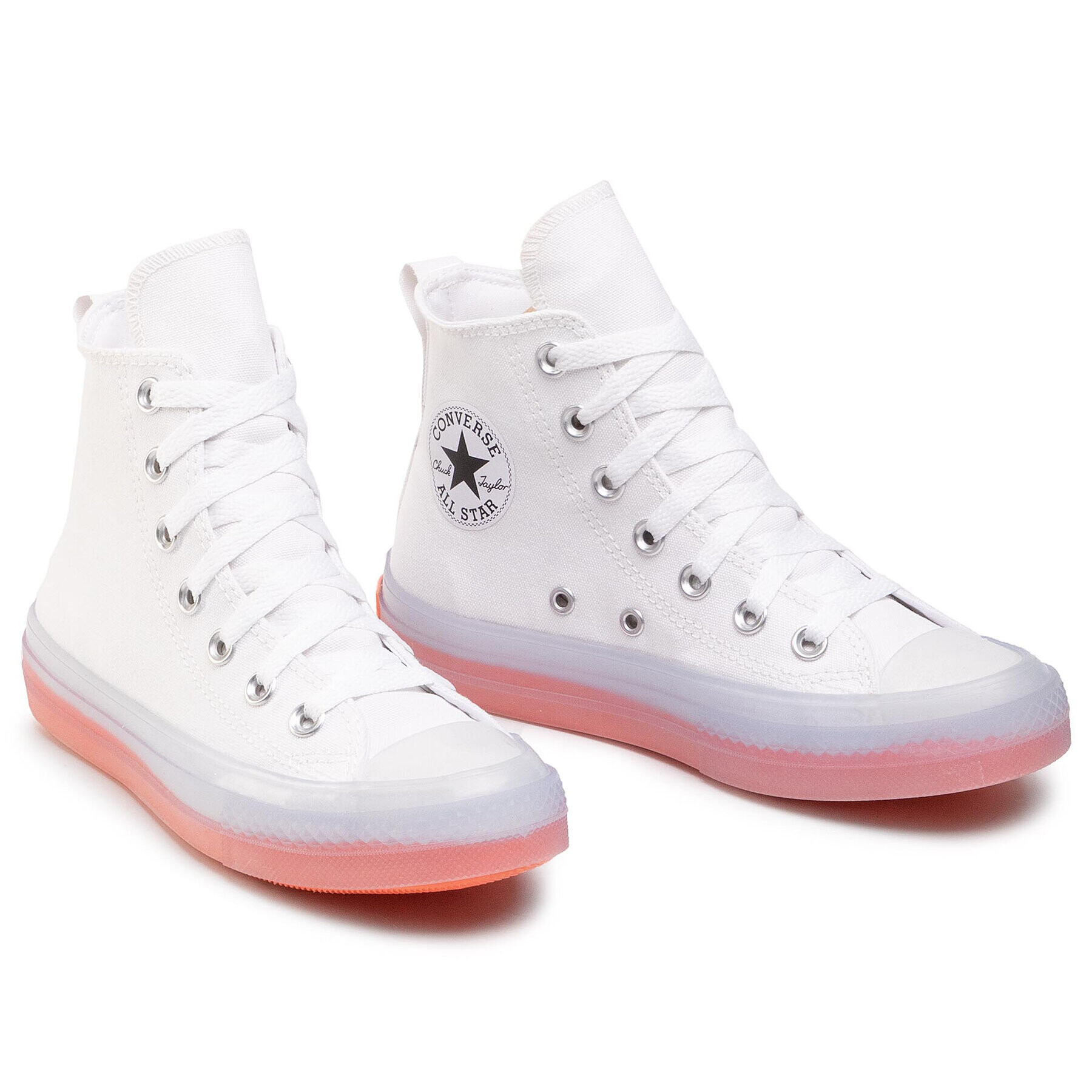 Converse Кецове Ctas Cx Hi 167807C Бял - Pepit.bg