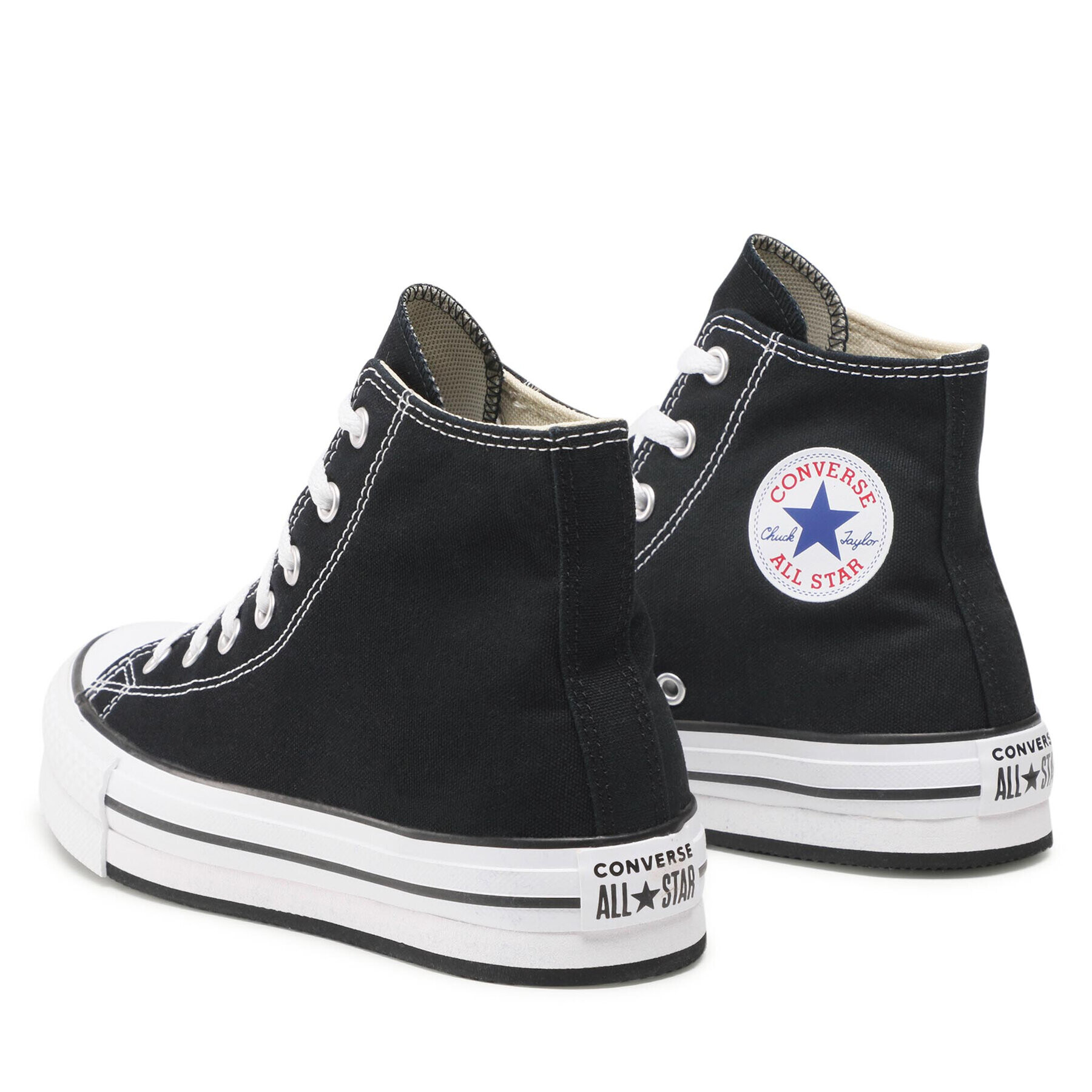Converse Кецове Ctas Eva Lift Hi 272855C Черен - Pepit.bg