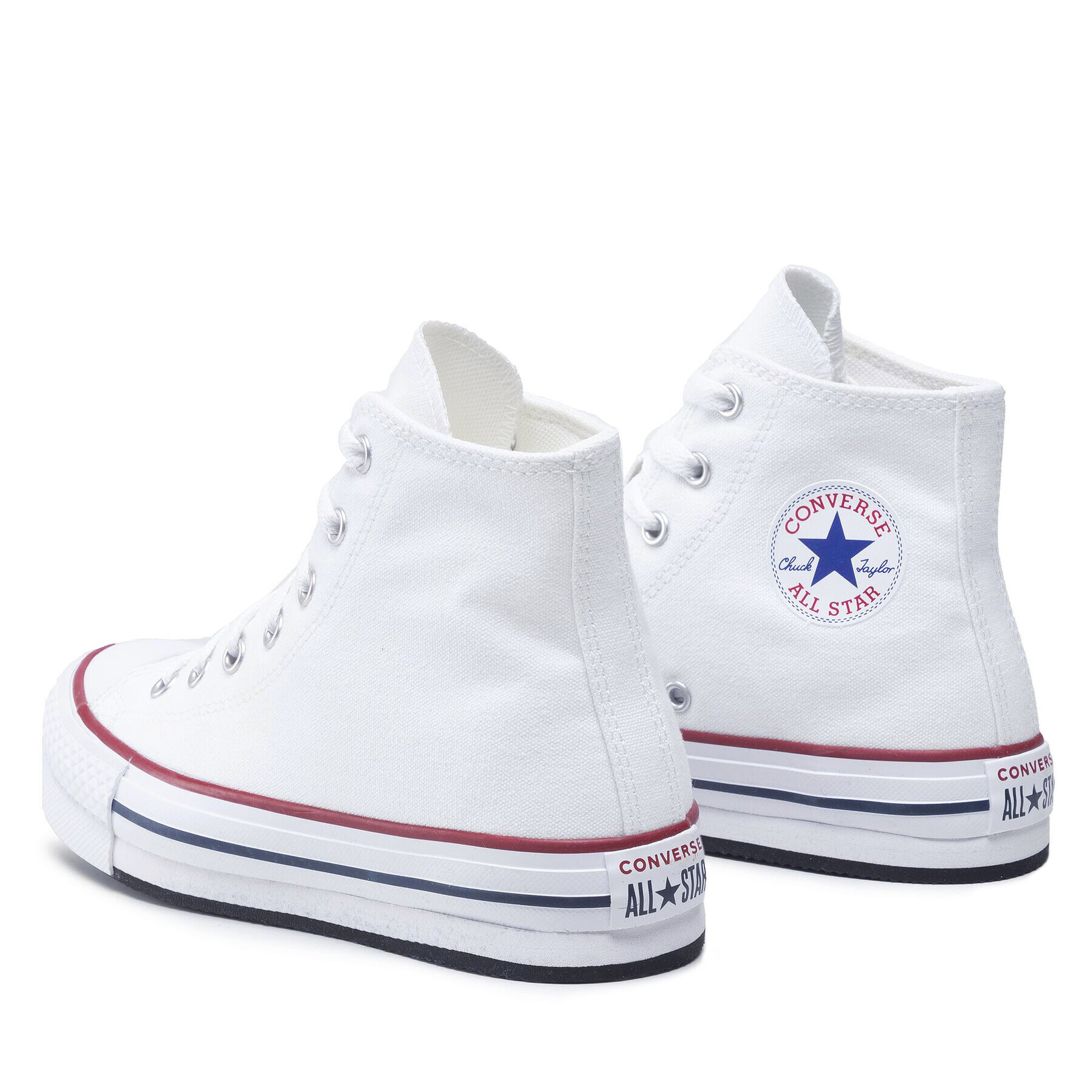 Converse Кецове Ctas Eva Lift Hi 272856C Бял - Pepit.bg