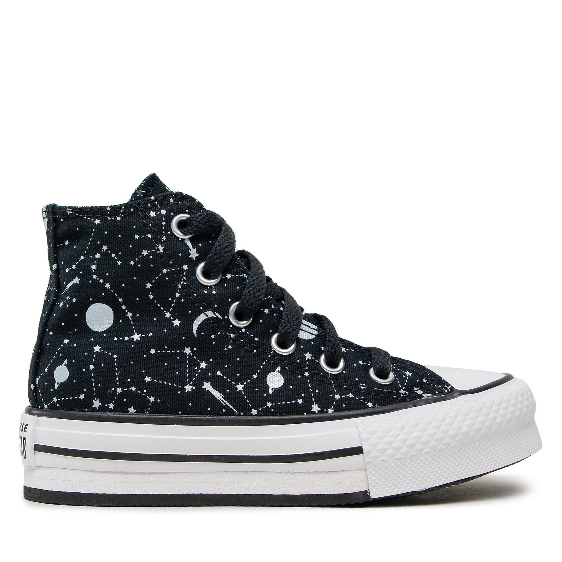 Converse Кецове Ctas Eva Lift Hi 672117C Черен - Pepit.bg