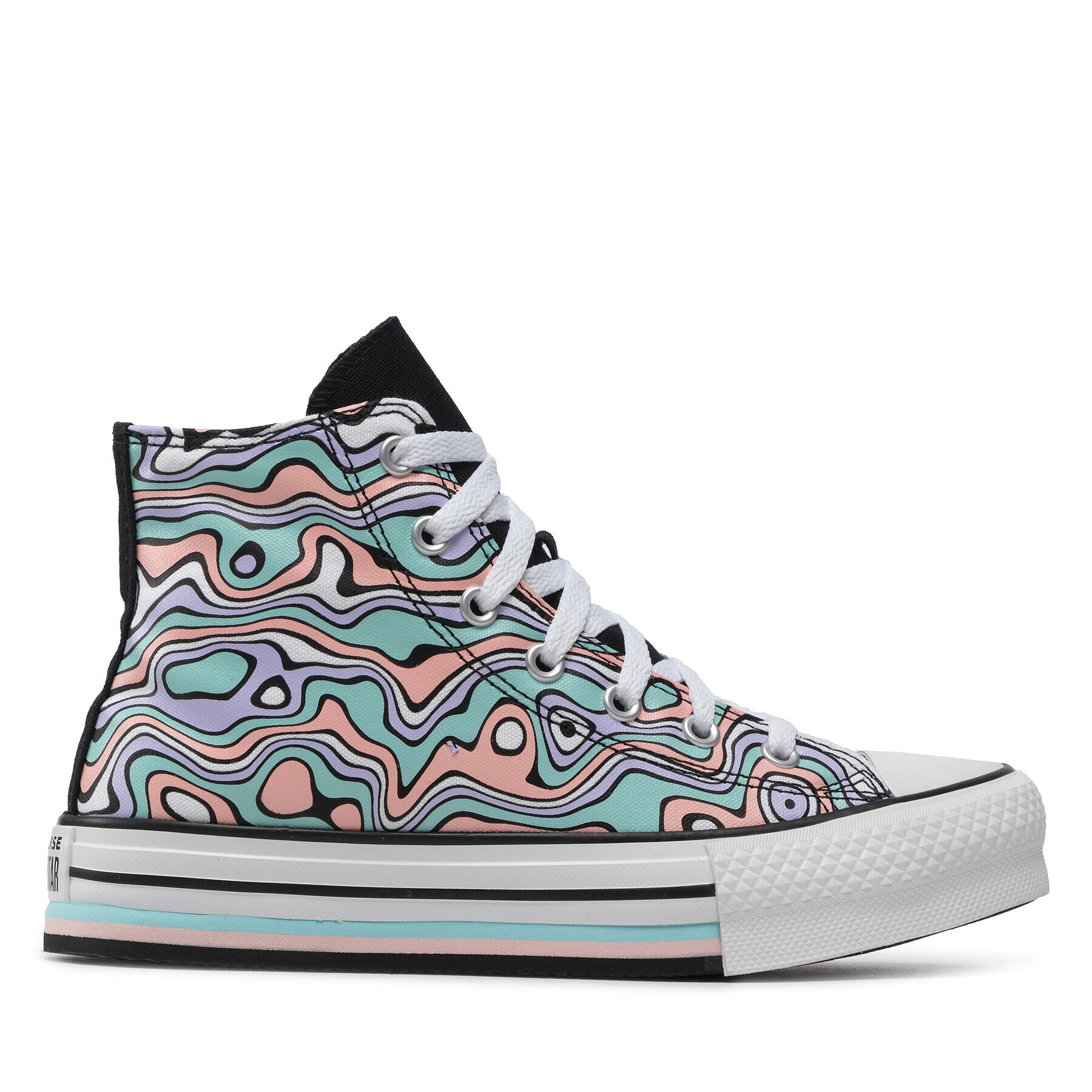 Converse Кецове Ctas Eva Lift Hi A02483C Цветен - Pepit.bg