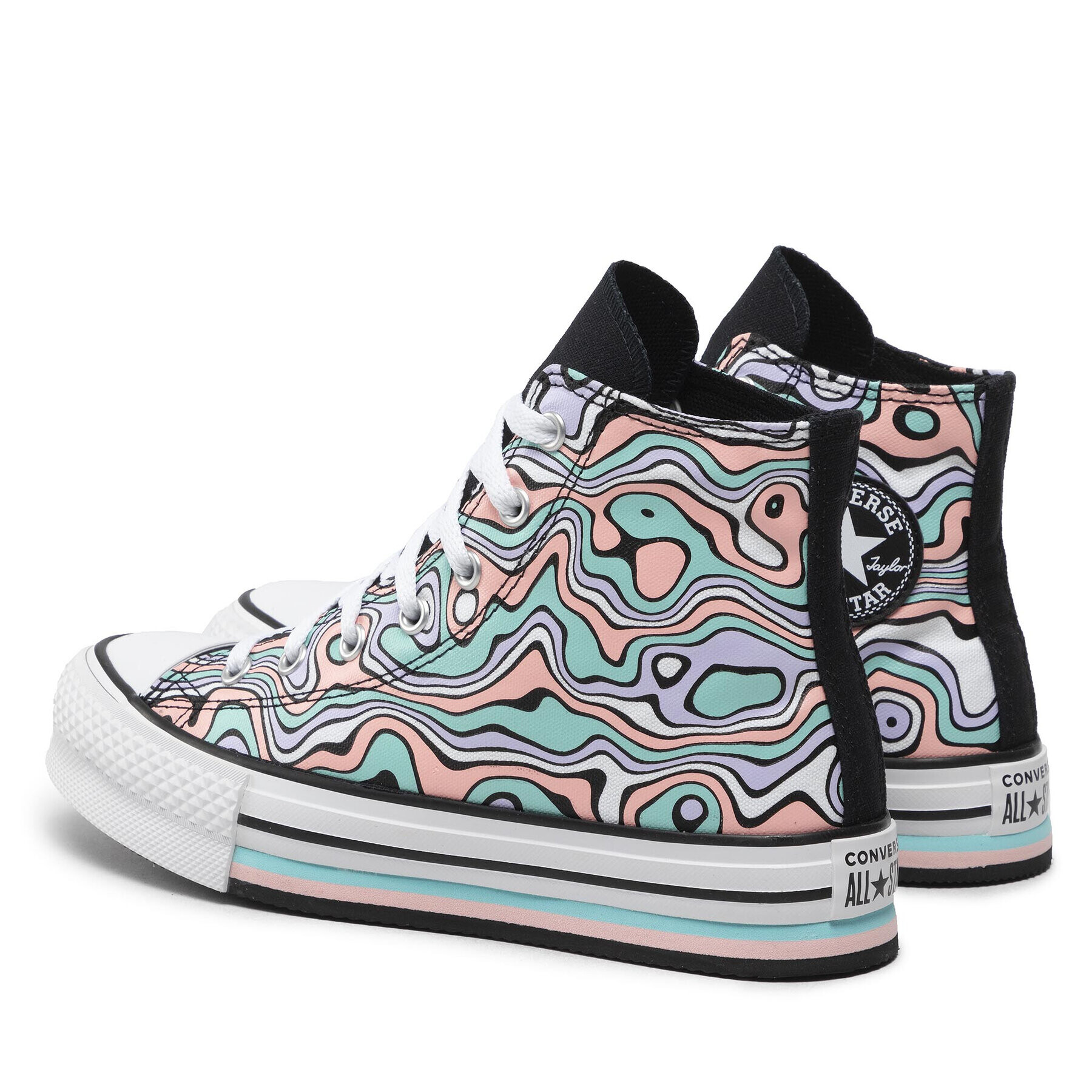 Converse Кецове Ctas Eva Lift Hi A02483C Цветен - Pepit.bg