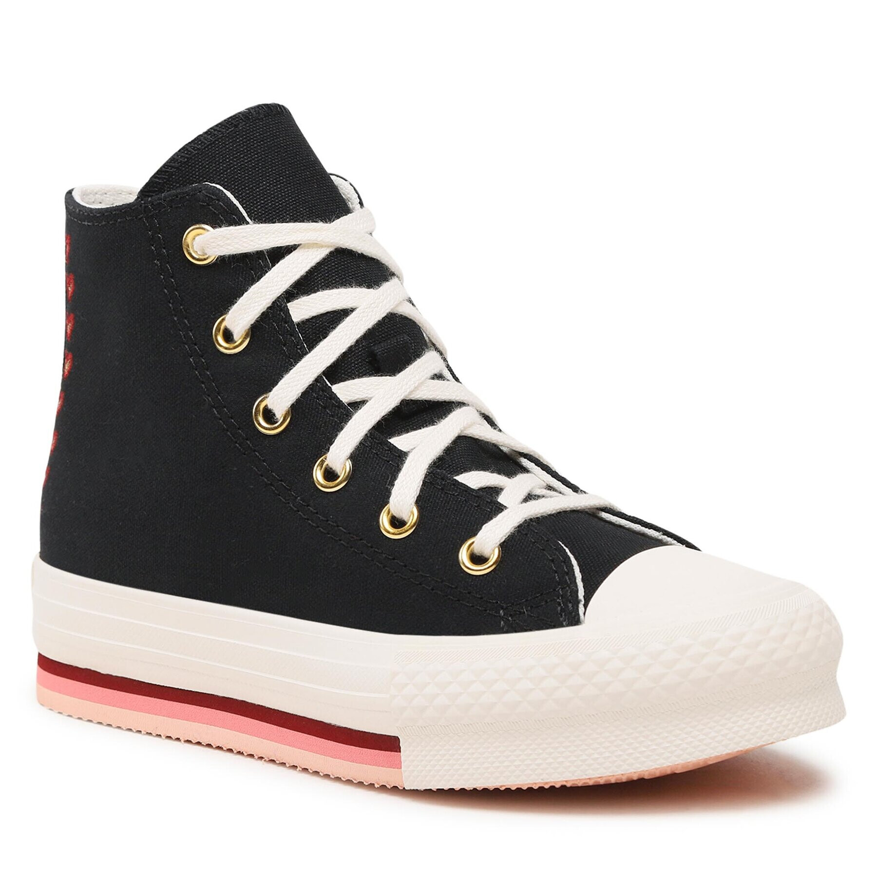 Converse Кецове Ctas Eva Lift Hi A04953C Черен - Pepit.bg