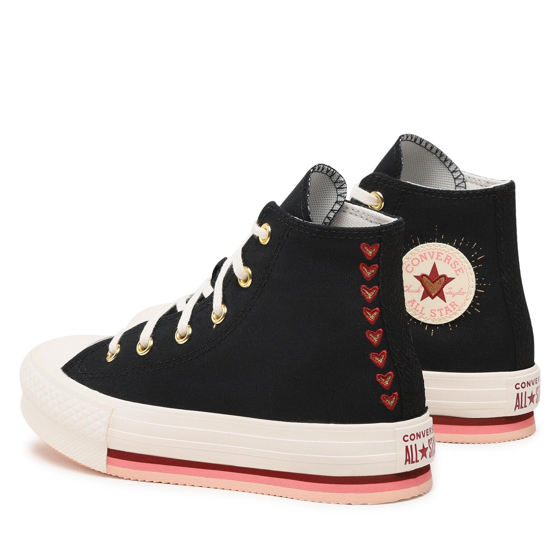 Converse Кецове Ctas Eva Lift Hi A04953C Черен - Pepit.bg