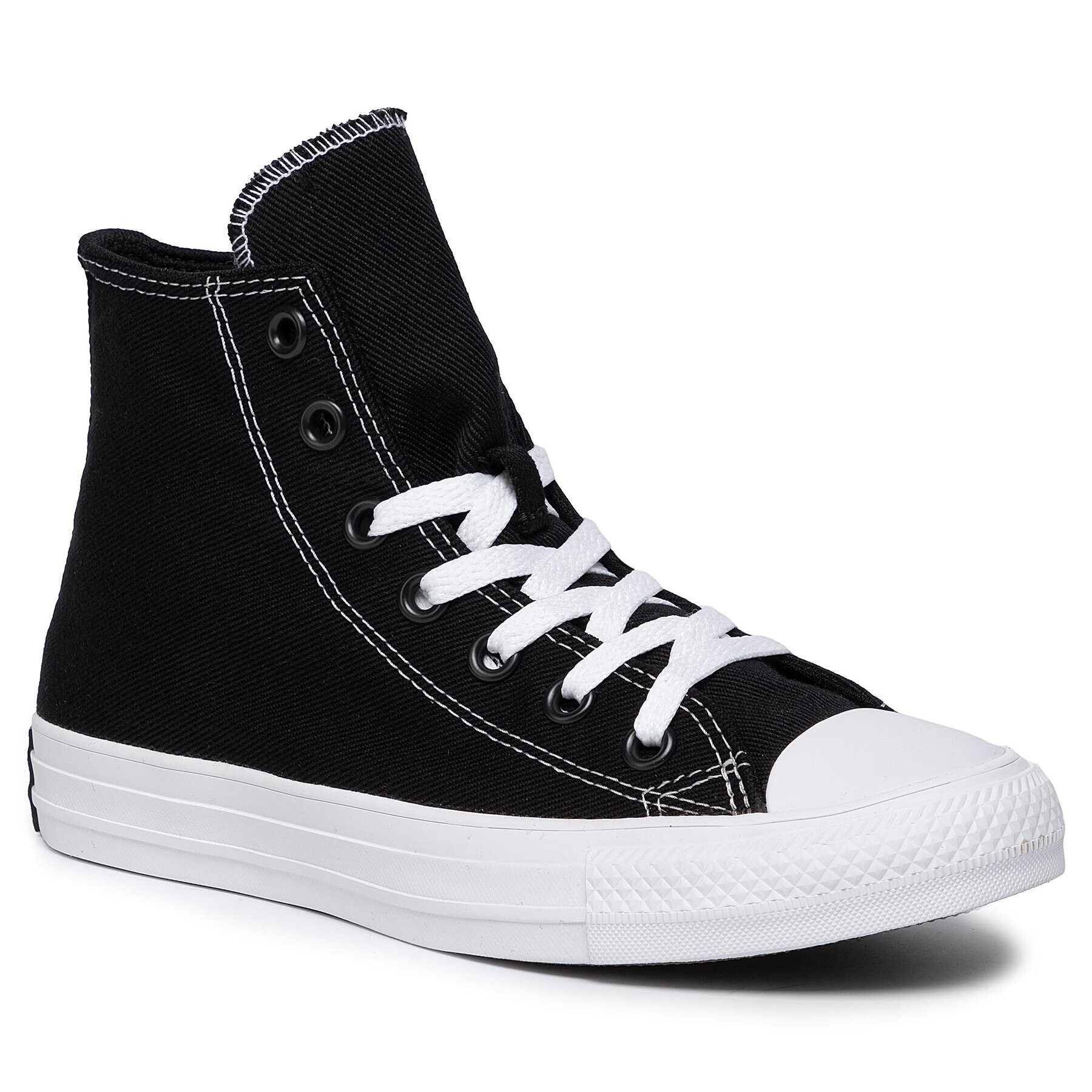 Converse Кецове Ctas Hi 165091C Черен - Pepit.bg