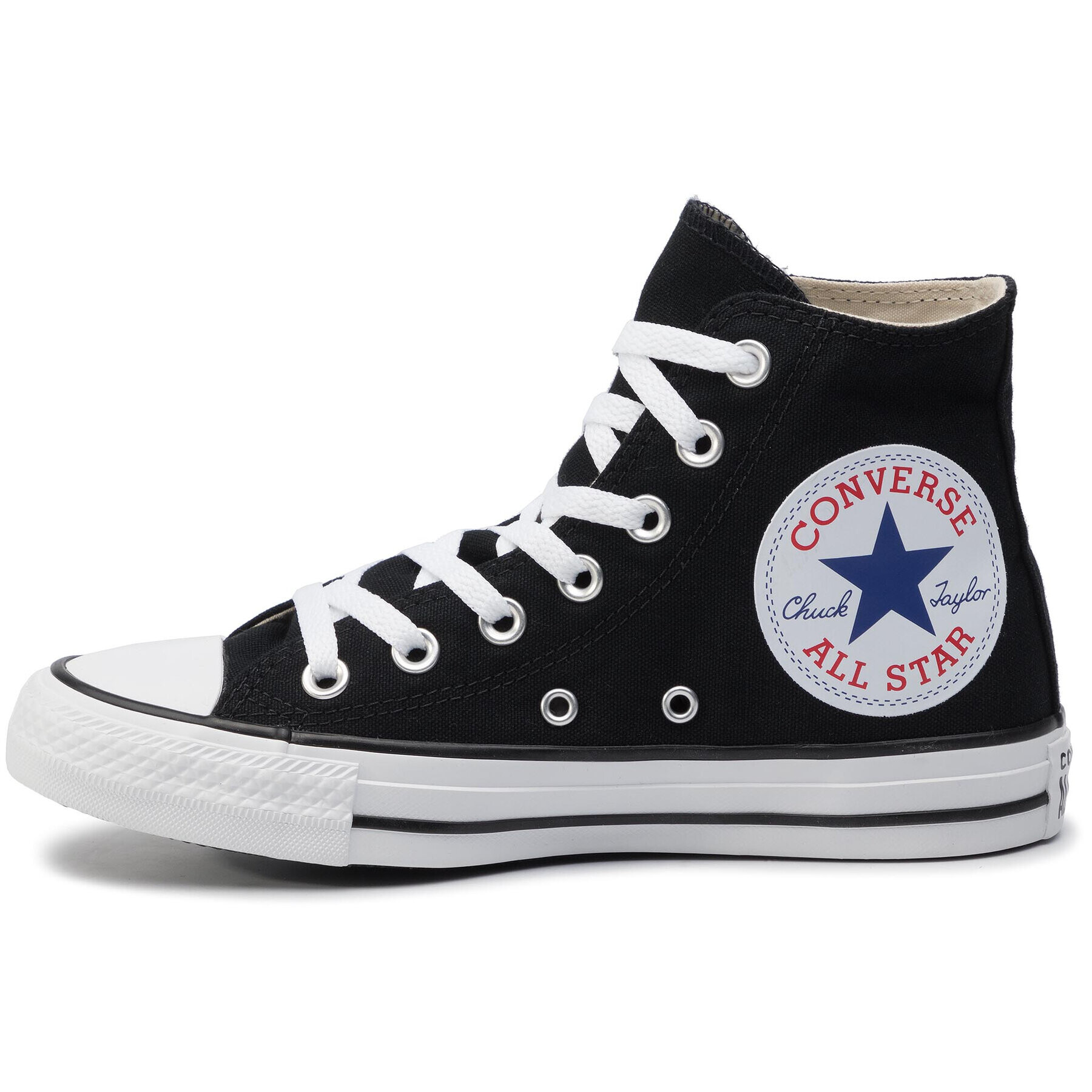 Converse Кецове Ctas Hi 165694C Черен - Pepit.bg