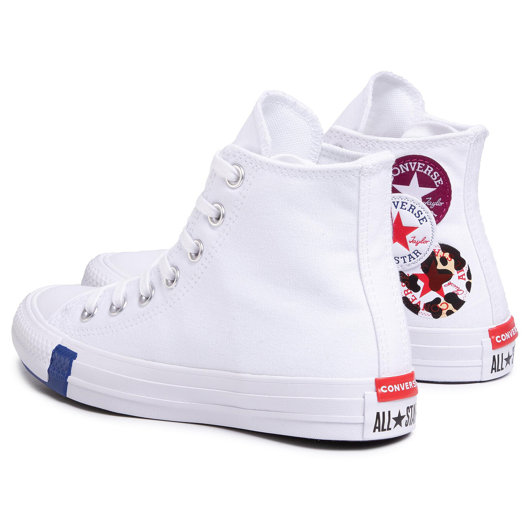 Converse Кецове Ctas Hi 166735C Бял - Pepit.bg