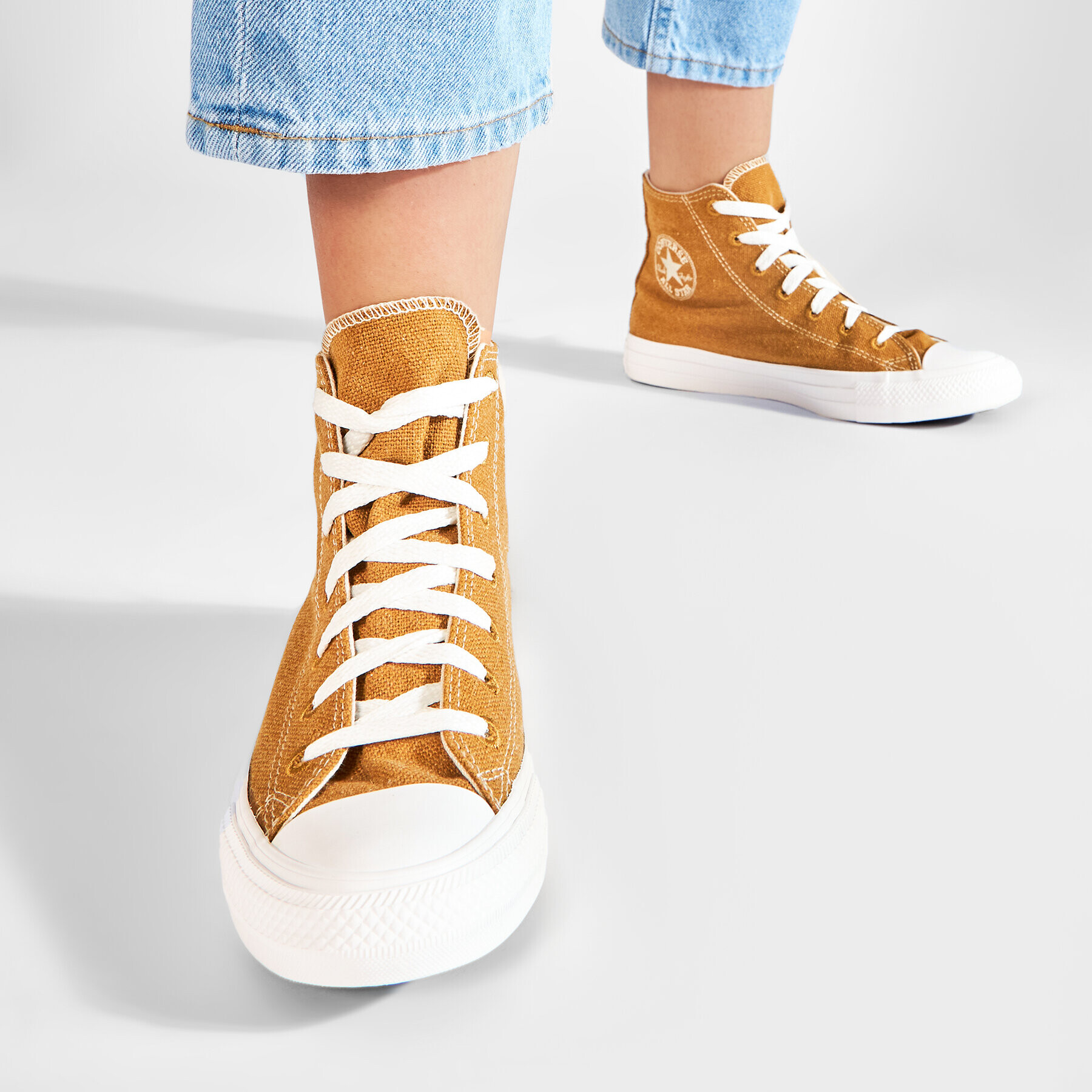 Converse Кецове Ctas Hi 166740C Кафяв - Pepit.bg