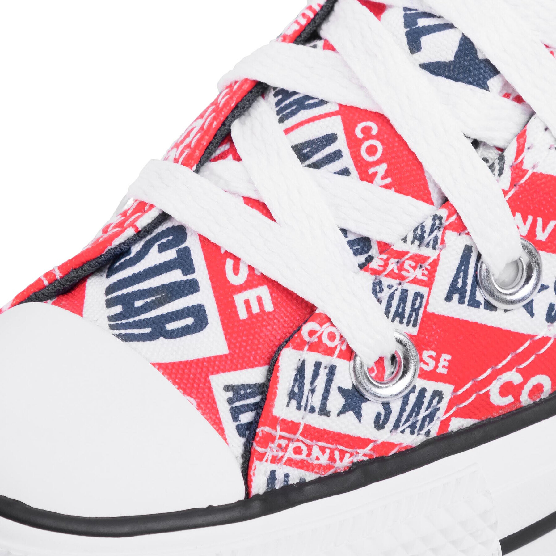 Converse Кецове Ctas Hi 166984C Червен - Pepit.bg