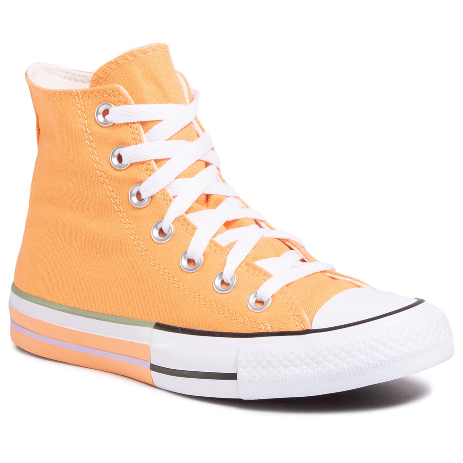 Converse Кецове Ctas Hi 167634C Оранжев - Pepit.bg
