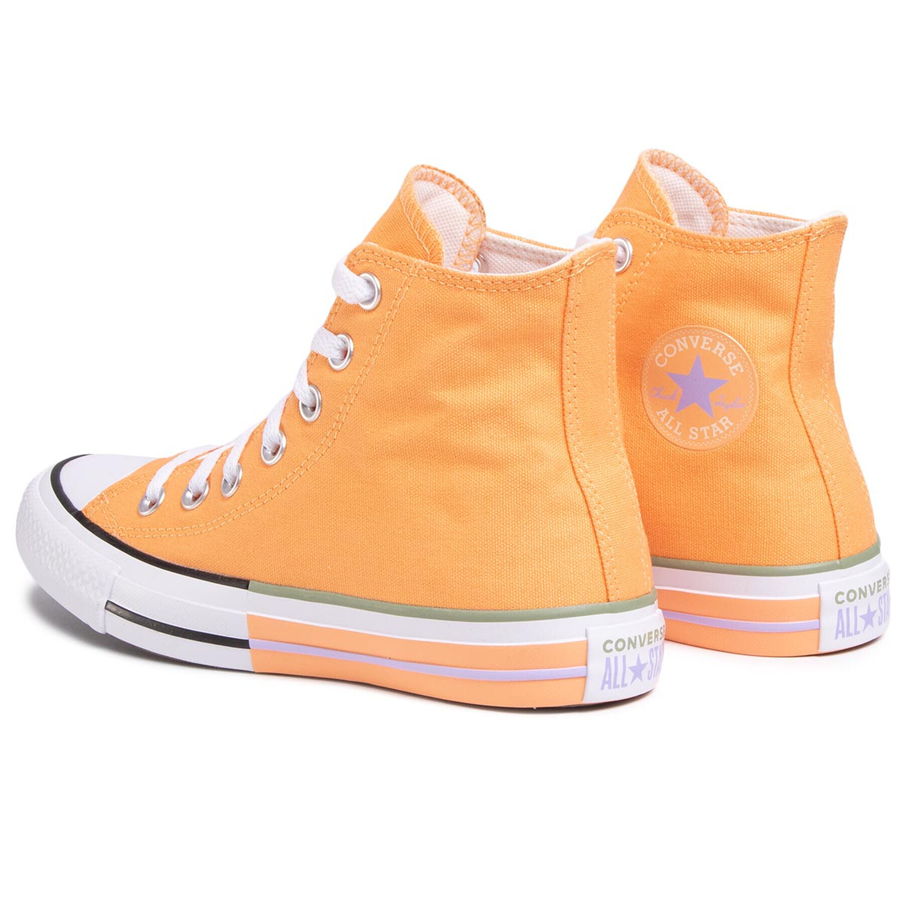 Converse Кецове Ctas Hi 167634C Оранжев - Pepit.bg