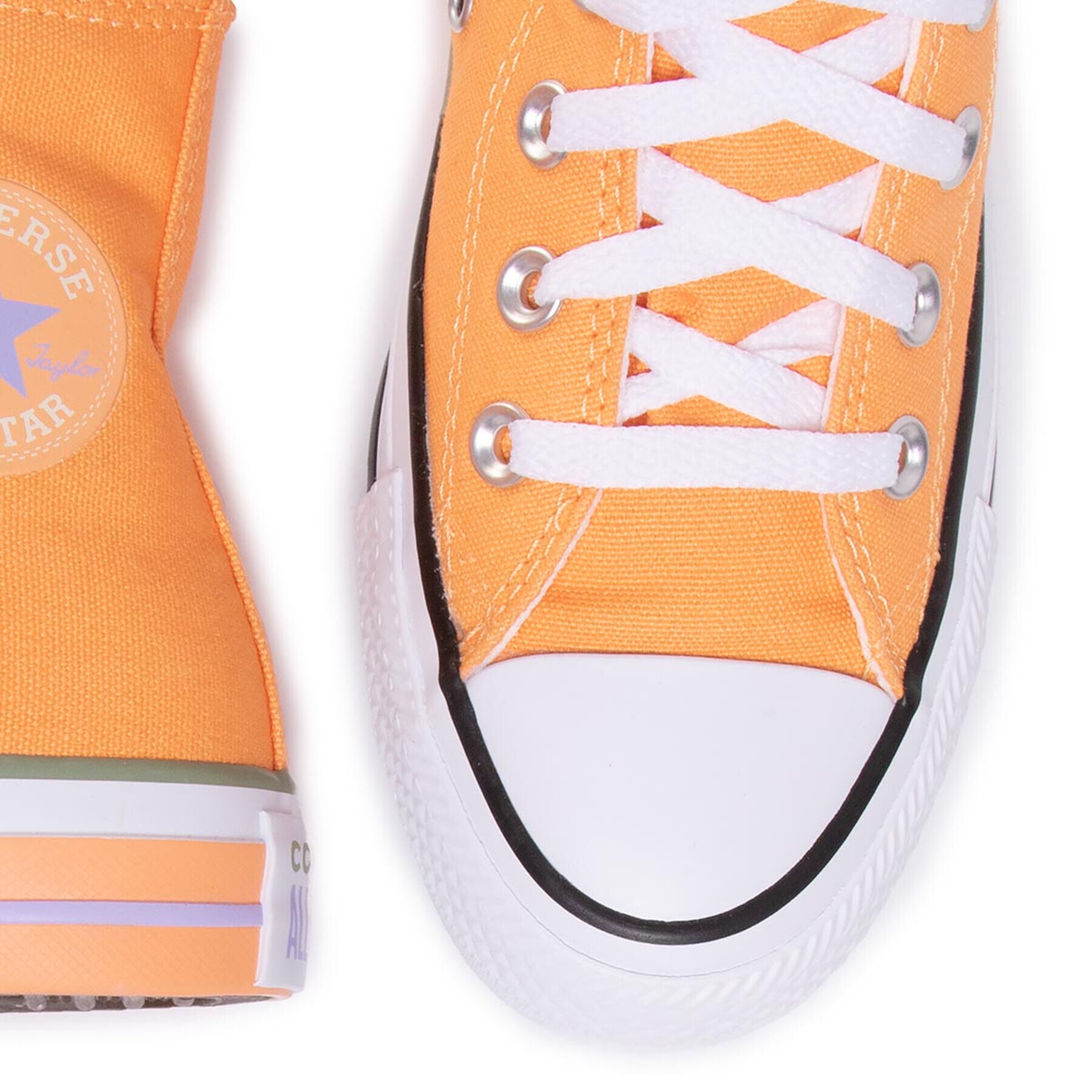 Converse Кецове Ctas Hi 167634C Оранжев - Pepit.bg