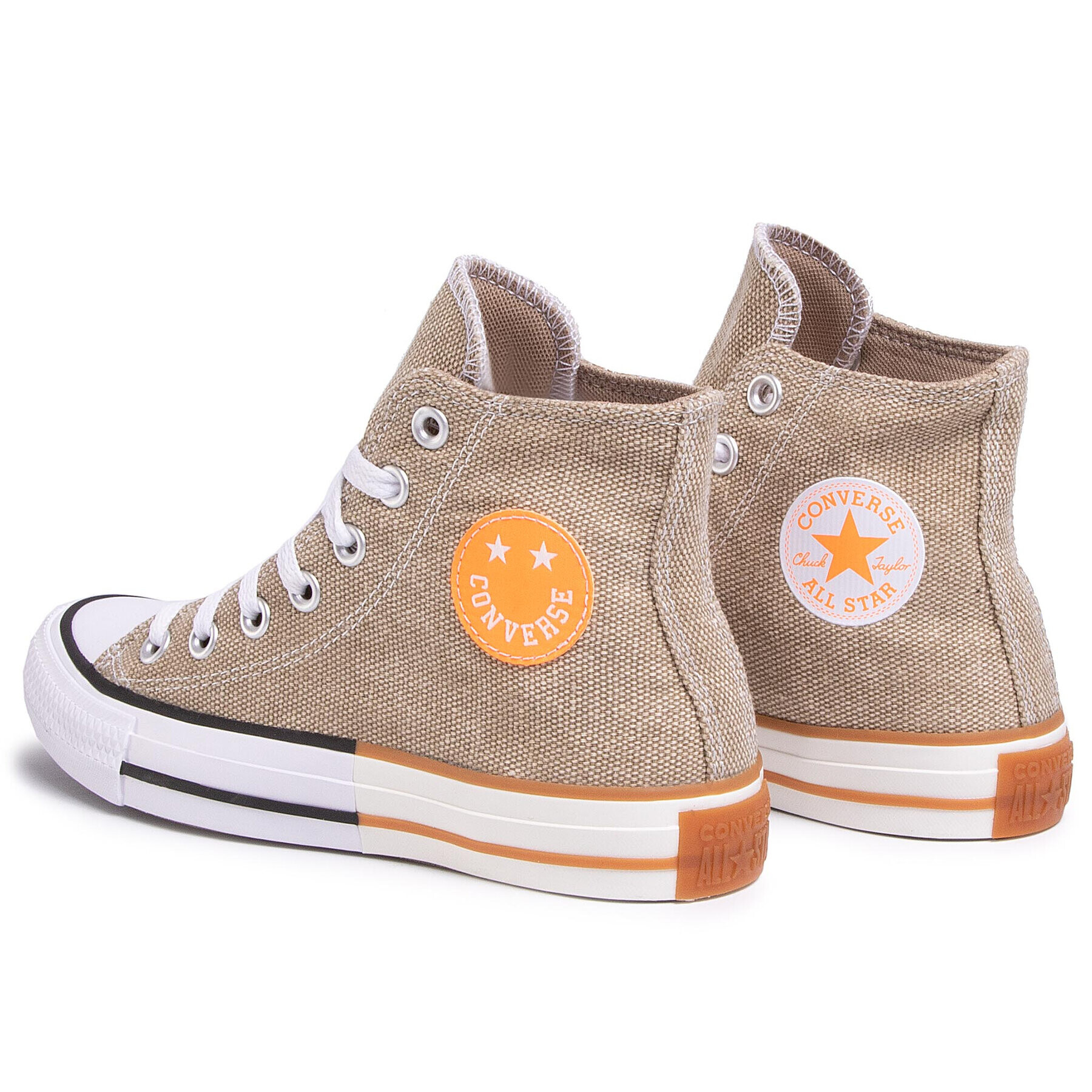 Converse Кецове Ctas Hi 167658C Бежов - Pepit.bg