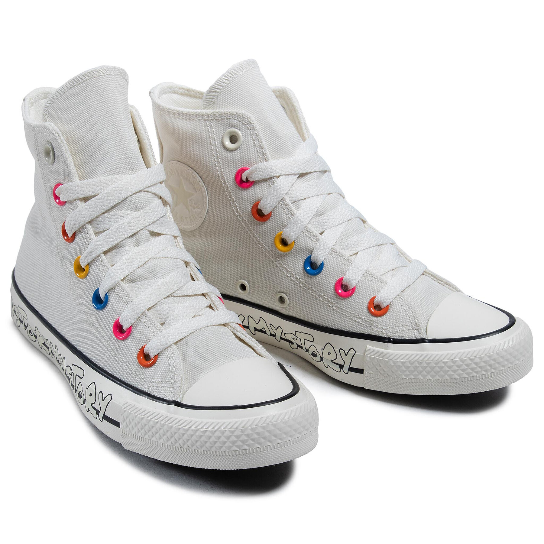 Converse Кецове Ctas Hi 170293C Бял - Pepit.bg