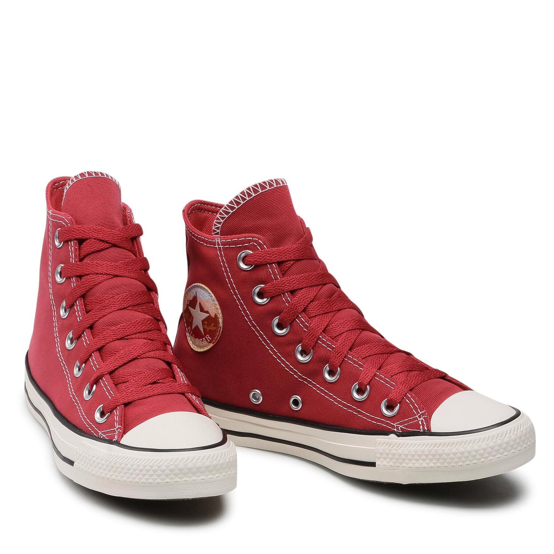 Converse Кецове Ctas Hi 170926C Червен - Pepit.bg