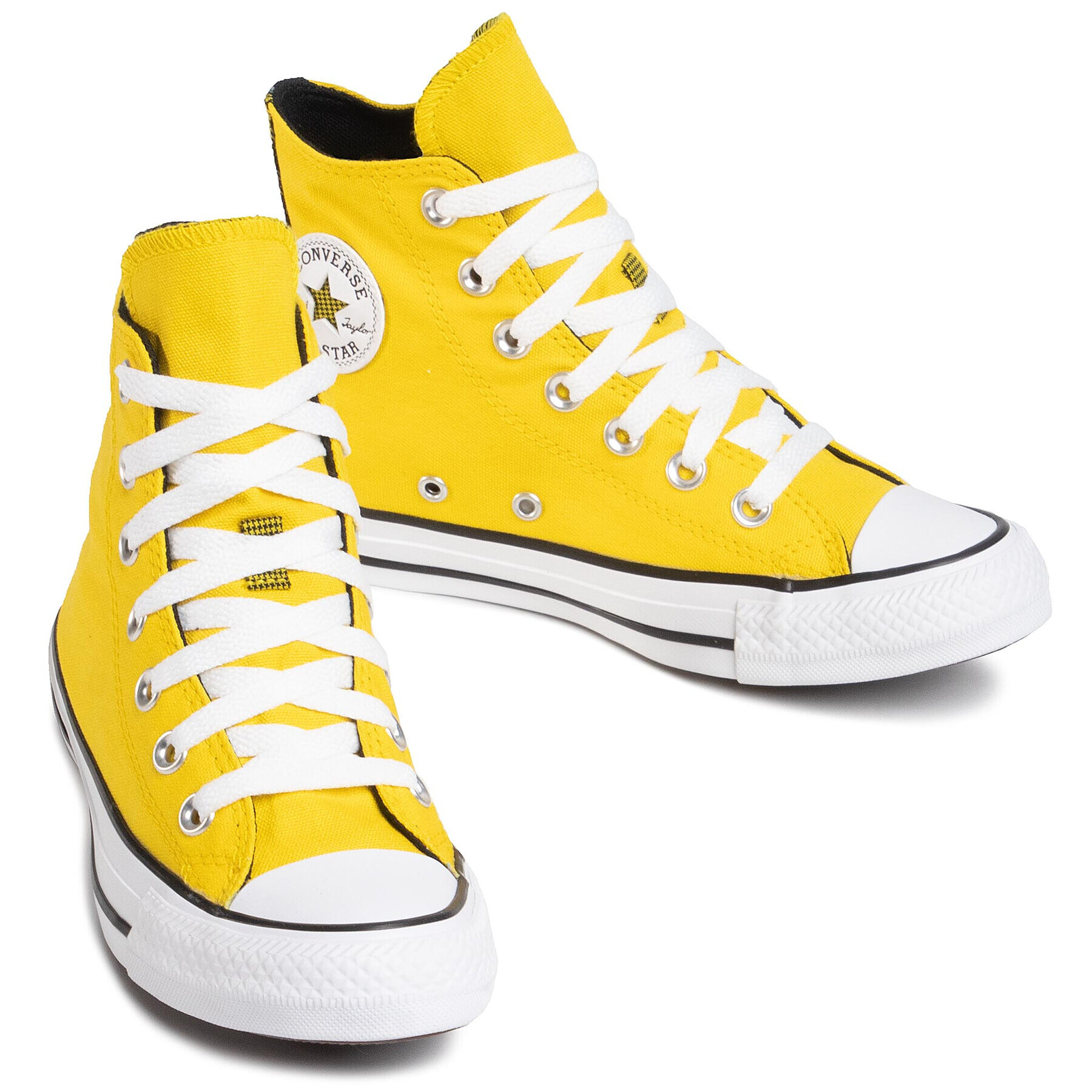 Converse Кецове Ctas Hi 568495C Жълт - Pepit.bg