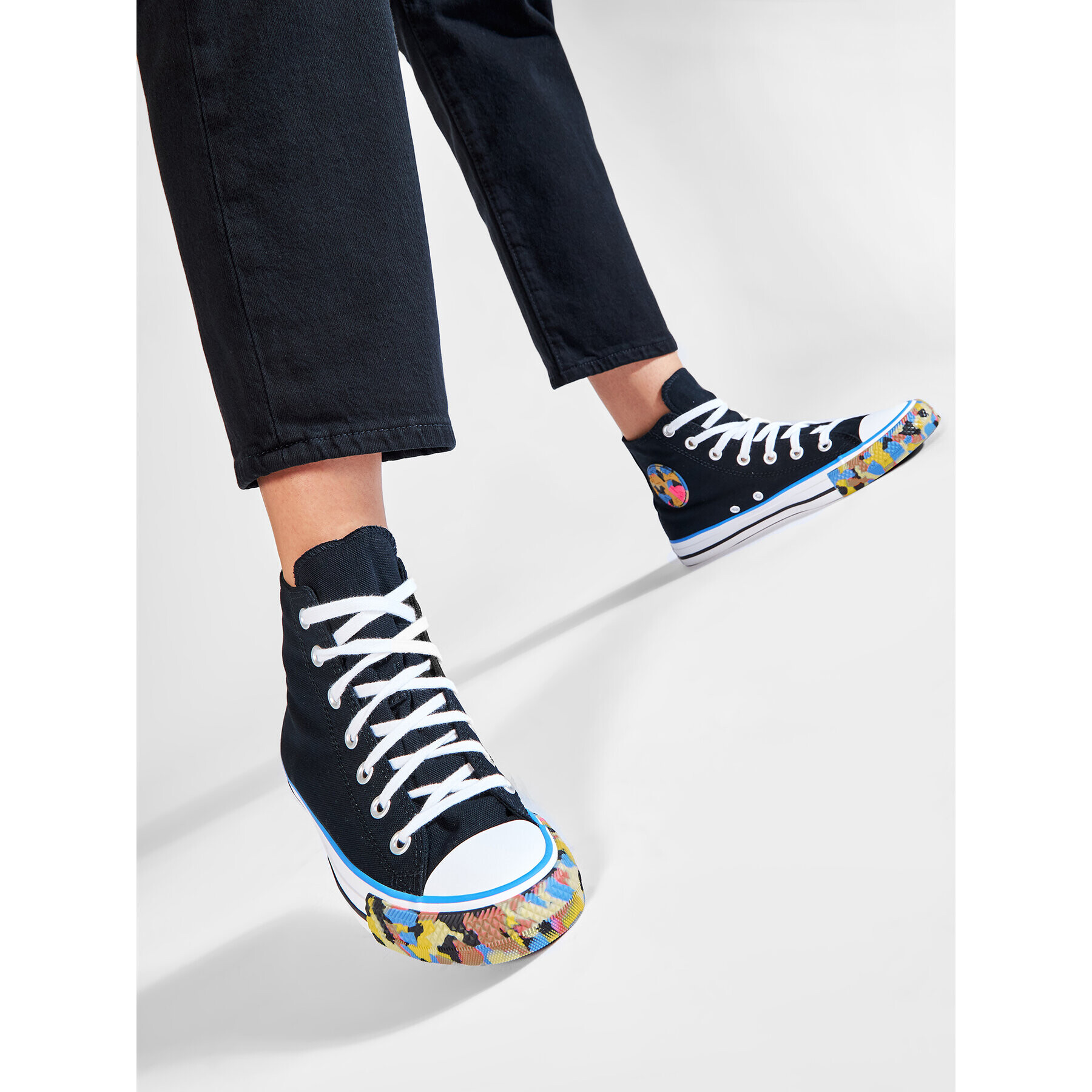 Converse Кецове Ctas Hi 570291C Черен - Pepit.bg