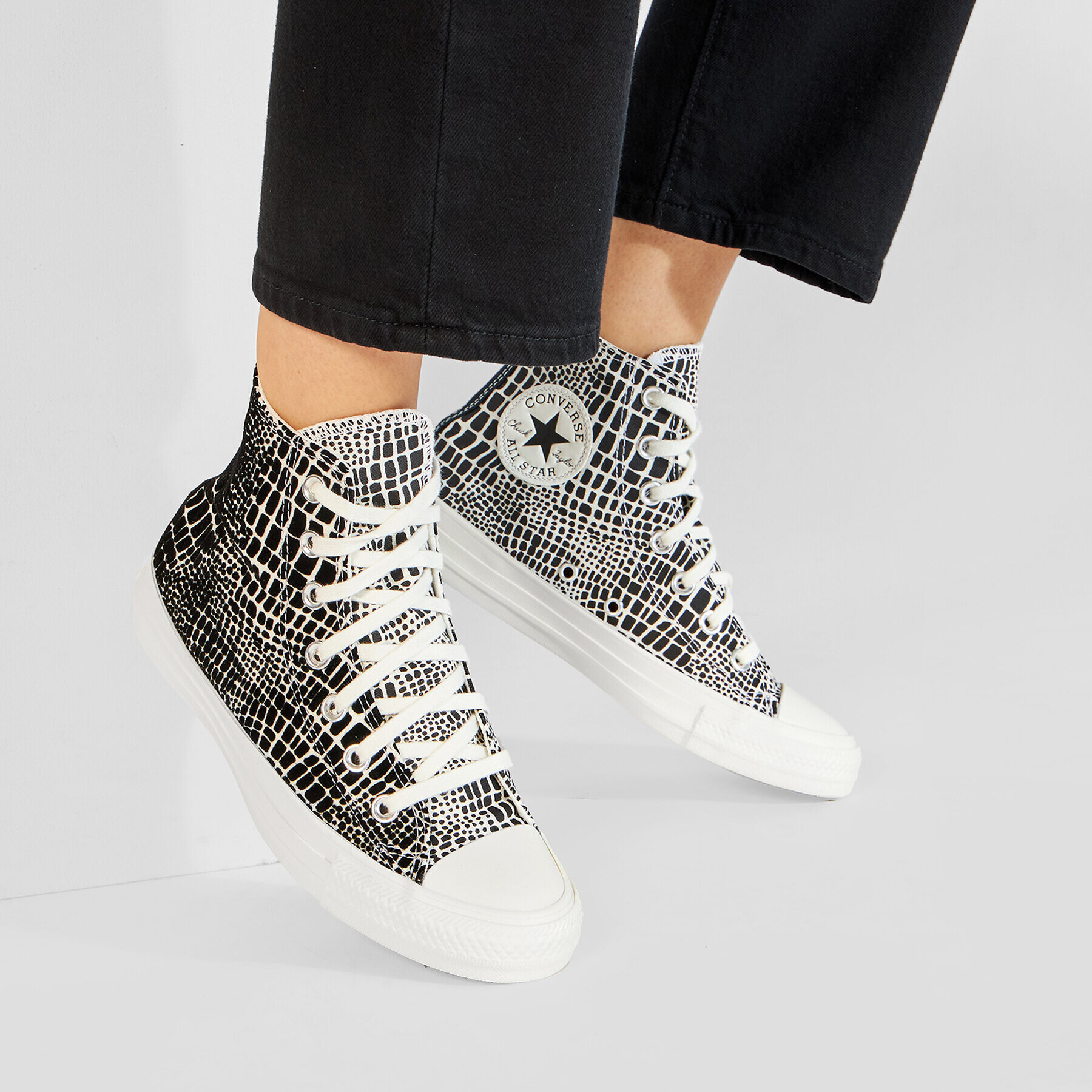 Converse Кецове Ctas Hi 570311C Черен - Pepit.bg
