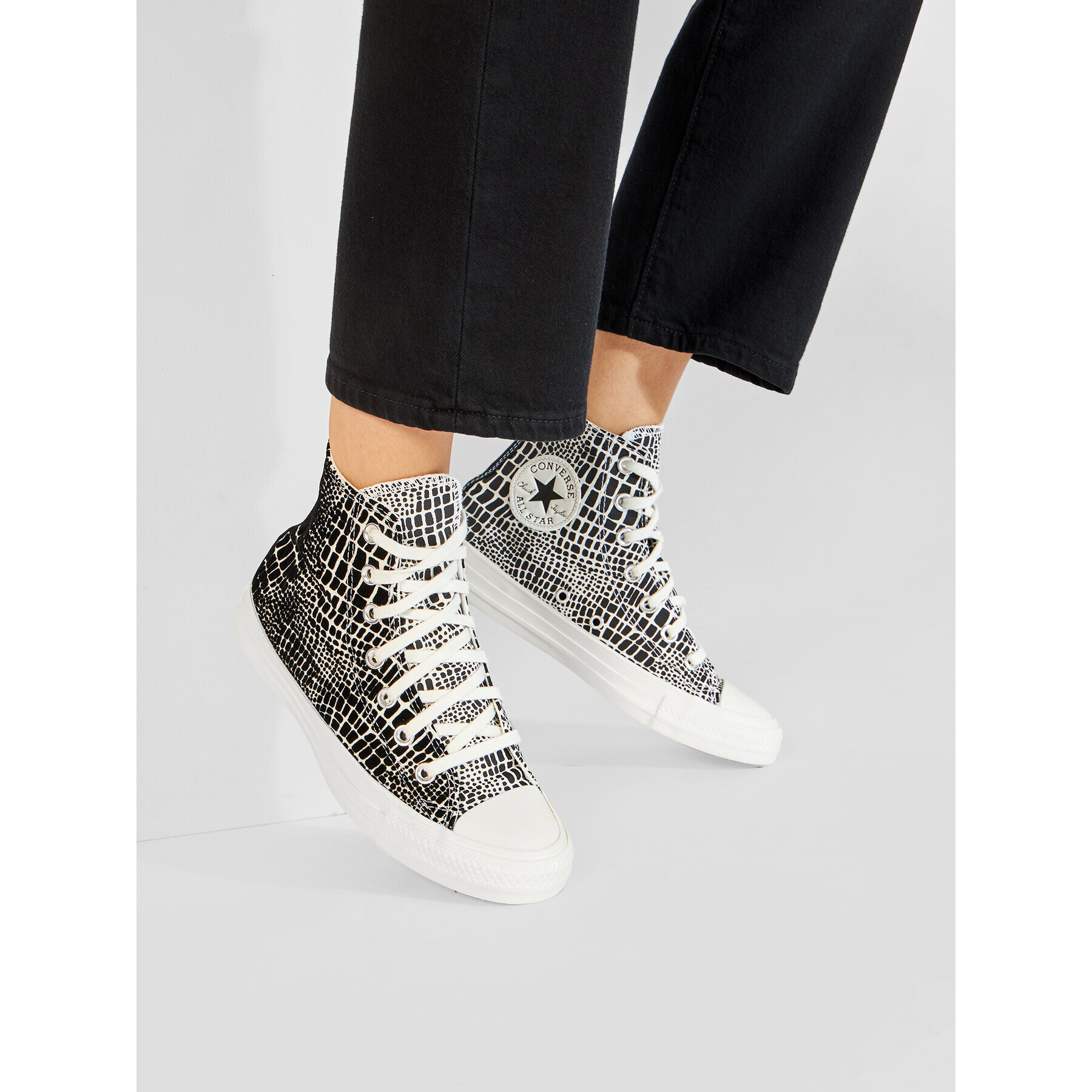 Converse Кецове Ctas Hi 570311C Черен - Pepit.bg