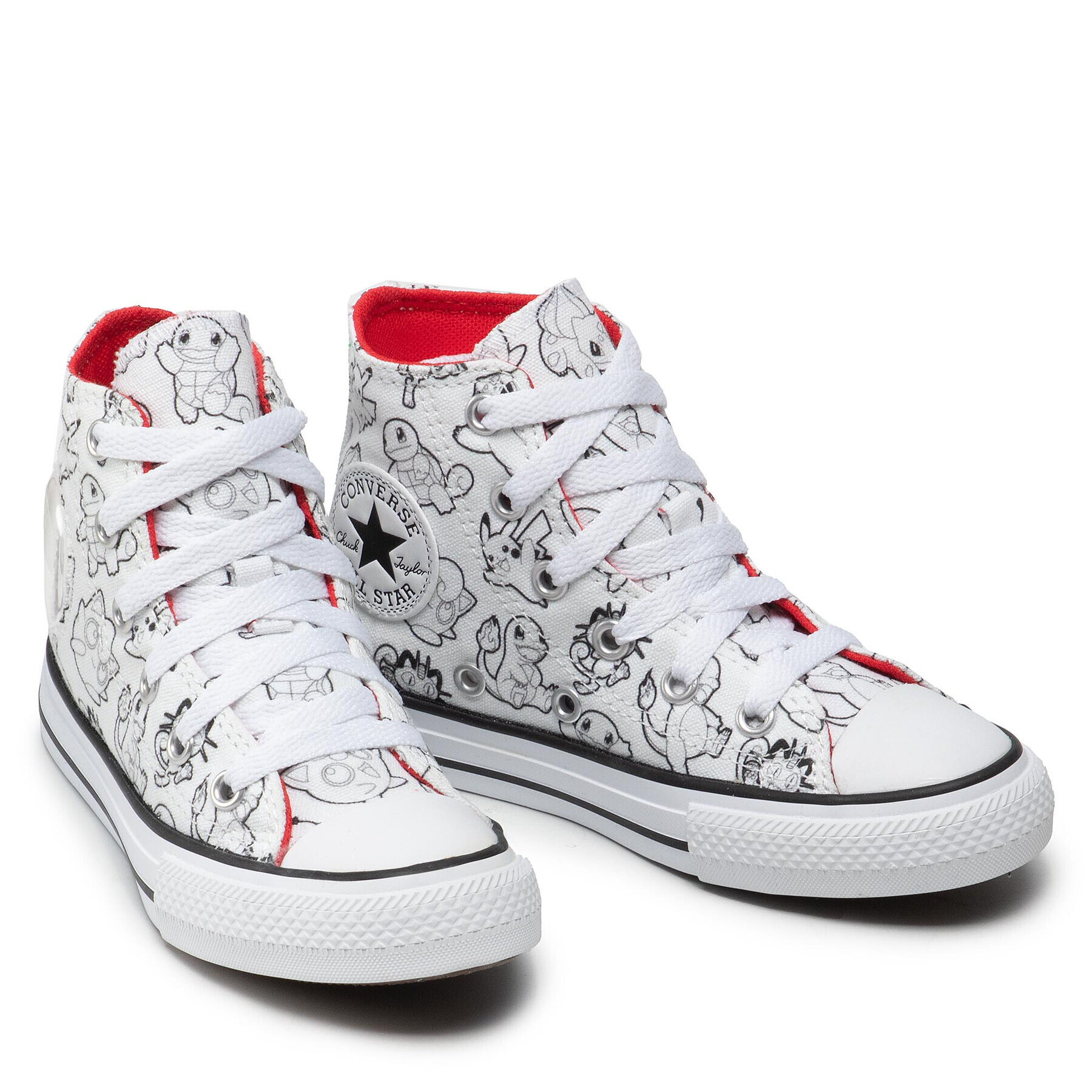 Converse Кецове Ctas Hi A01230C Бял - Pepit.bg