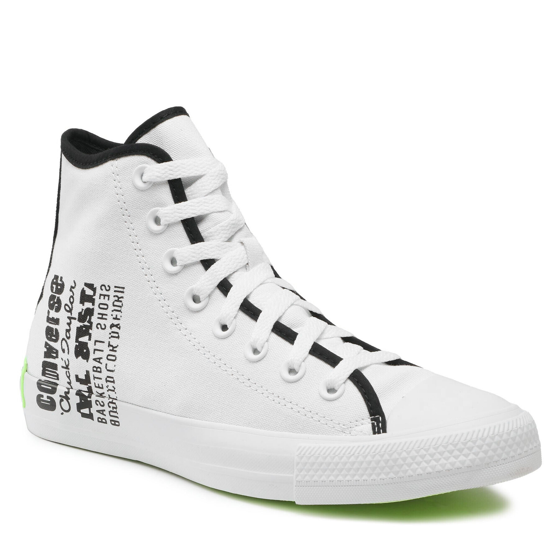 Converse Кецове Ctas Hi A02795C Бял - Pepit.bg