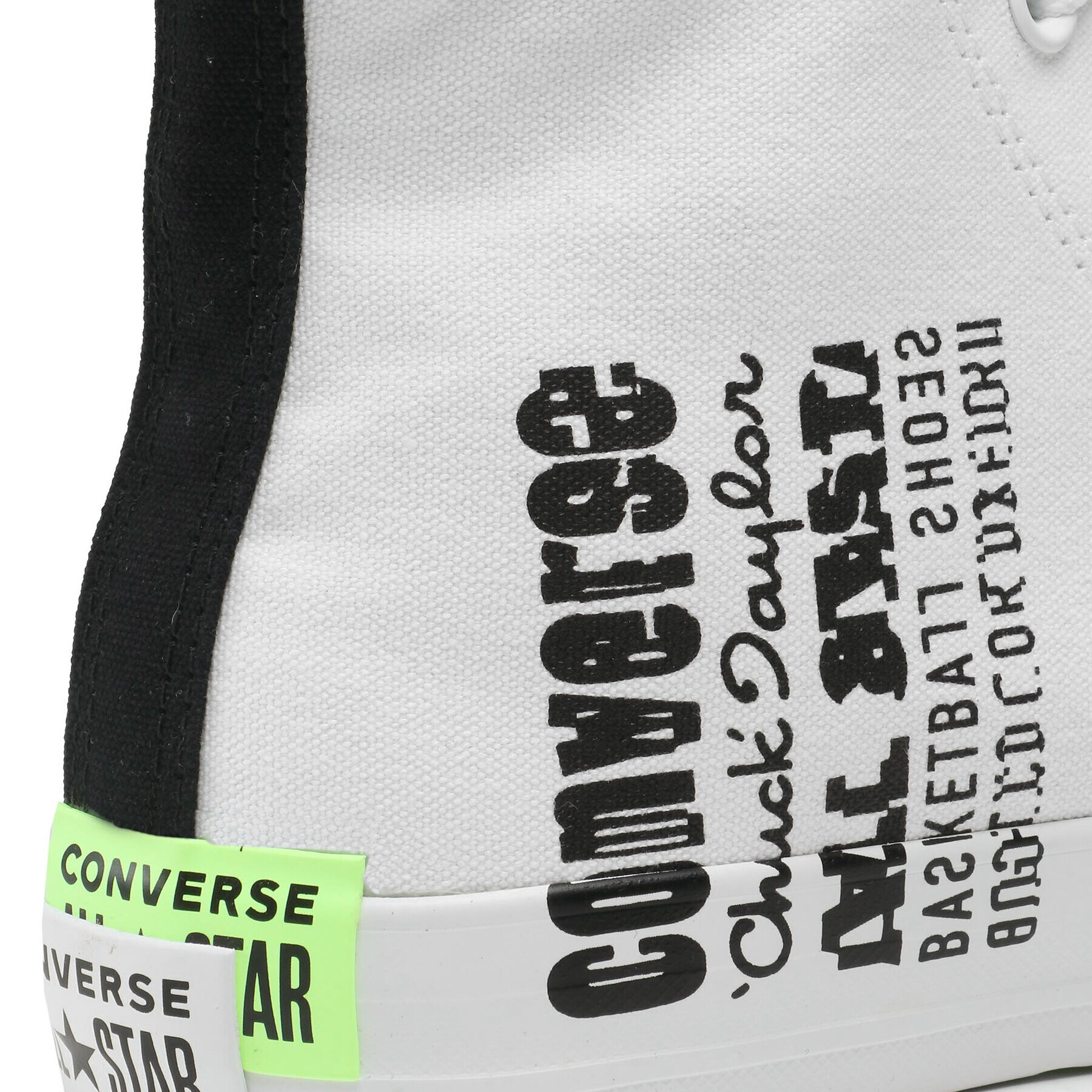 Converse Кецове Ctas Hi A02795C Бял - Pepit.bg