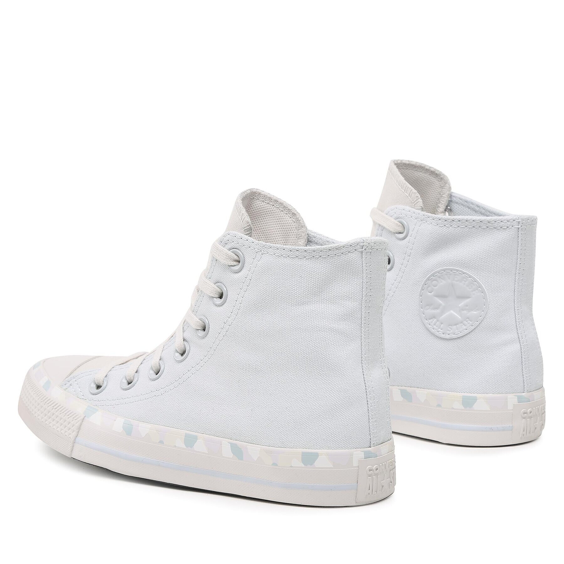 Converse Кецове Ctas Hi A02877C Бял - Pepit.bg