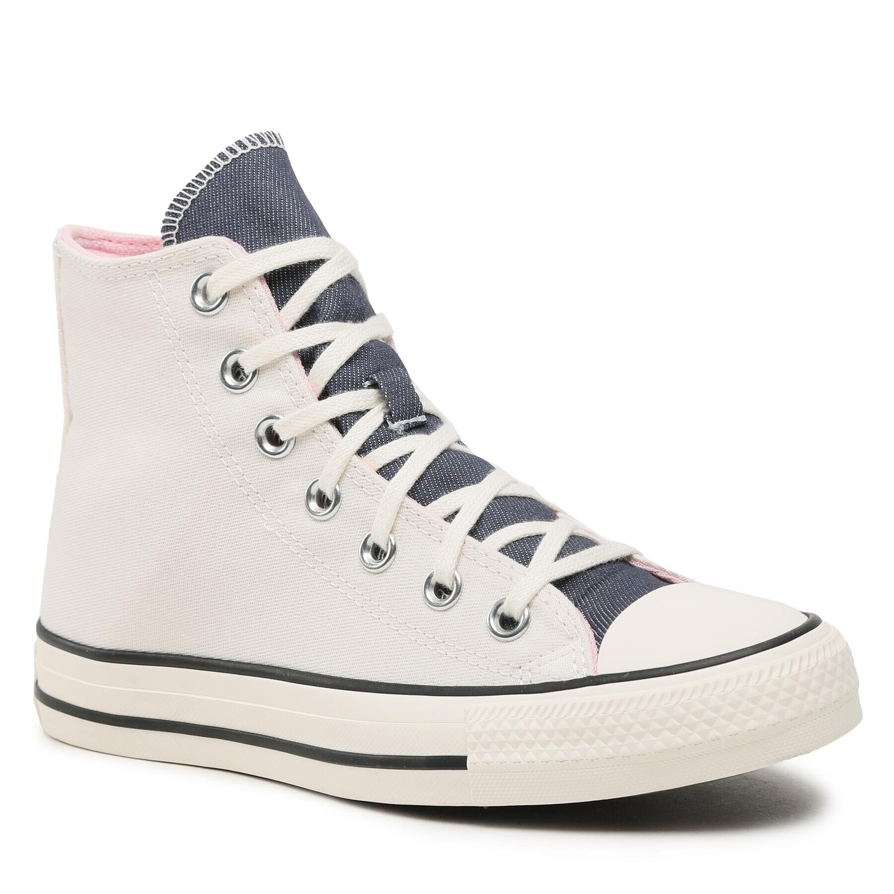 Converse Кецове Ctas Hi A02881C Екрю - Pepit.bg