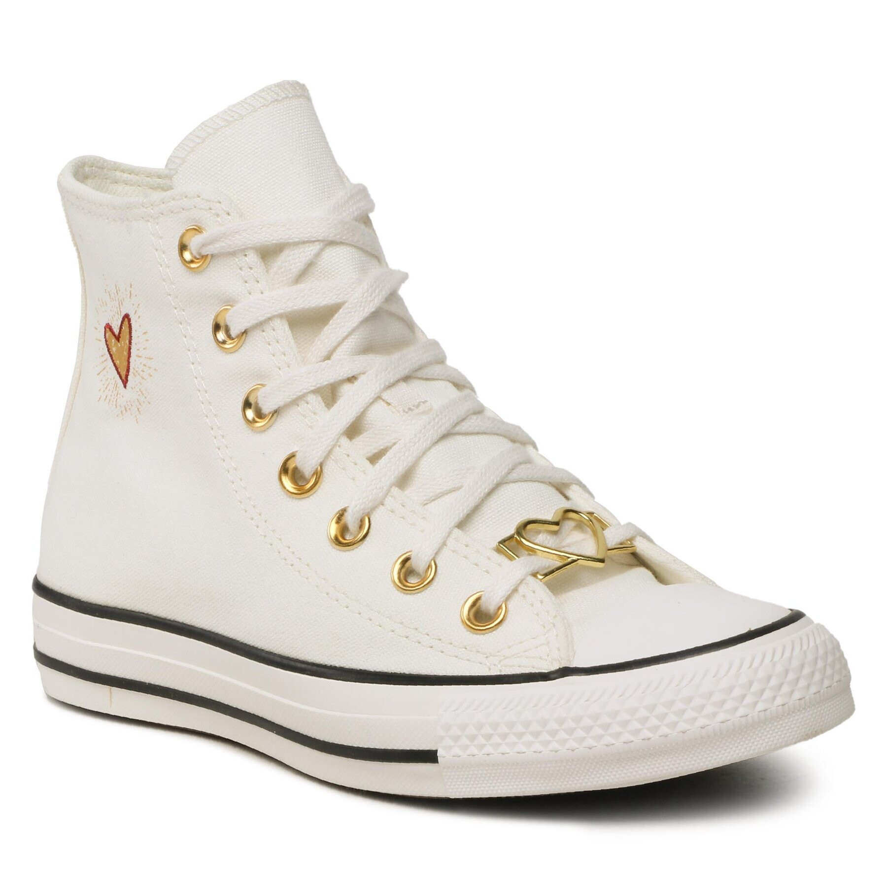 Converse Кецове Ctas Hi A05139C Бял - Pepit.bg