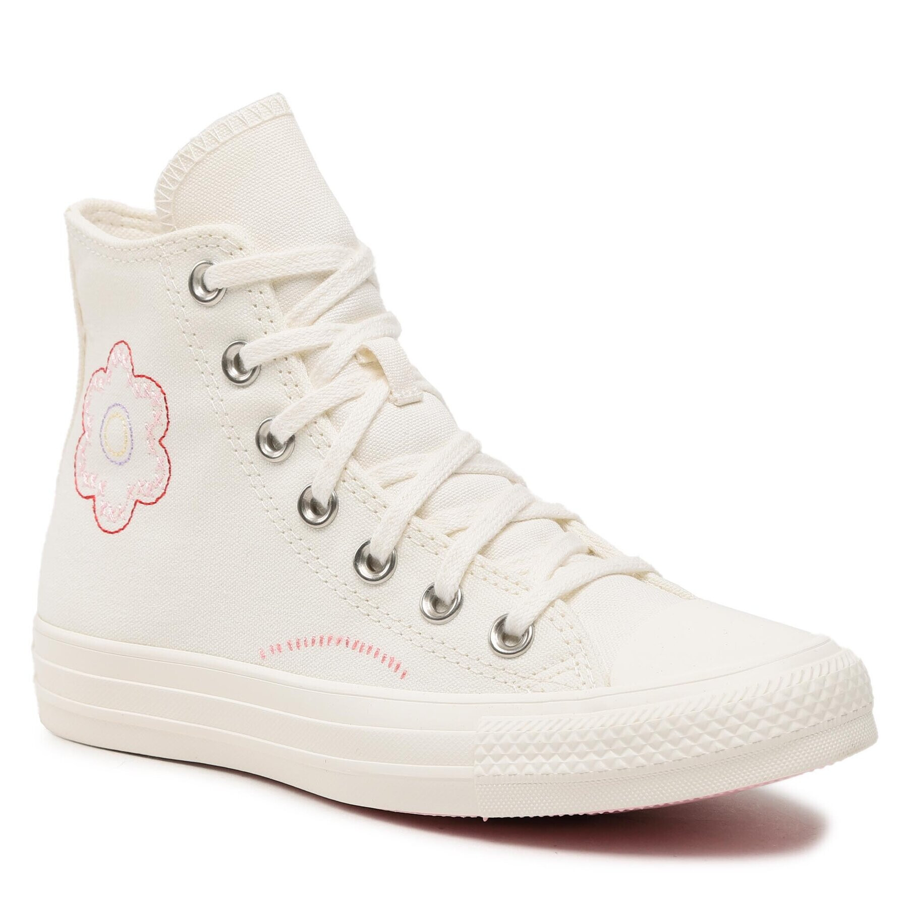 Converse Кецове Ctas Hi A05195C Бял - Pepit.bg