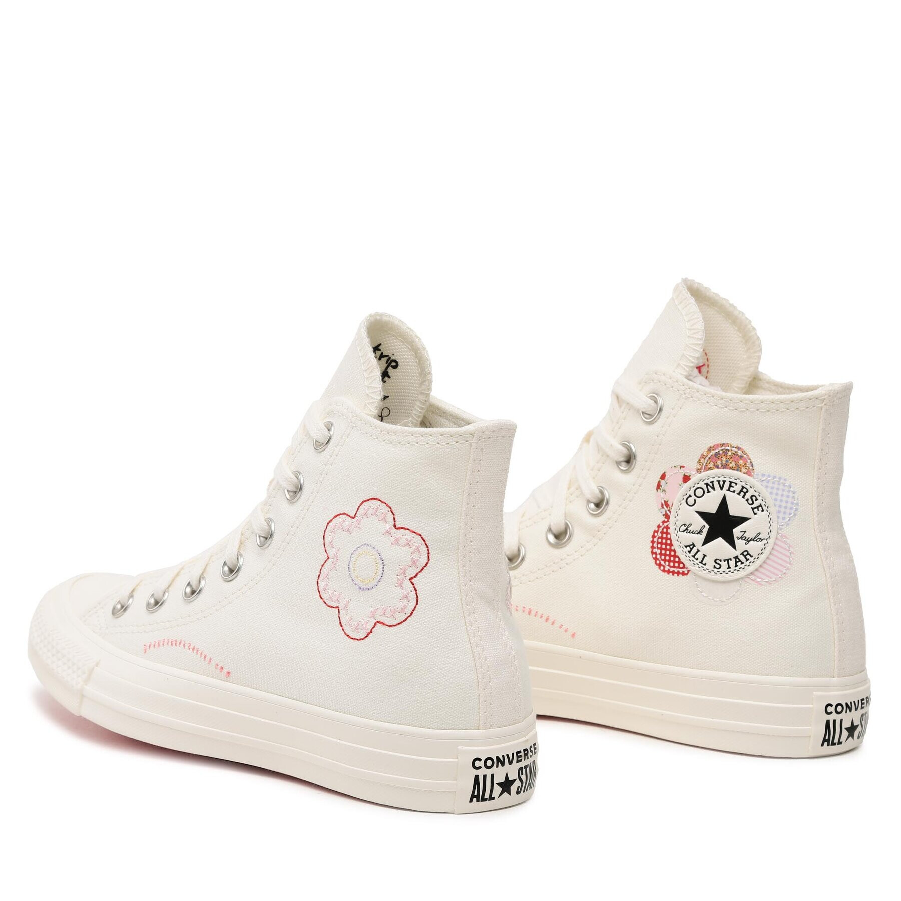 Converse Кецове Ctas Hi A05195C Бял - Pepit.bg