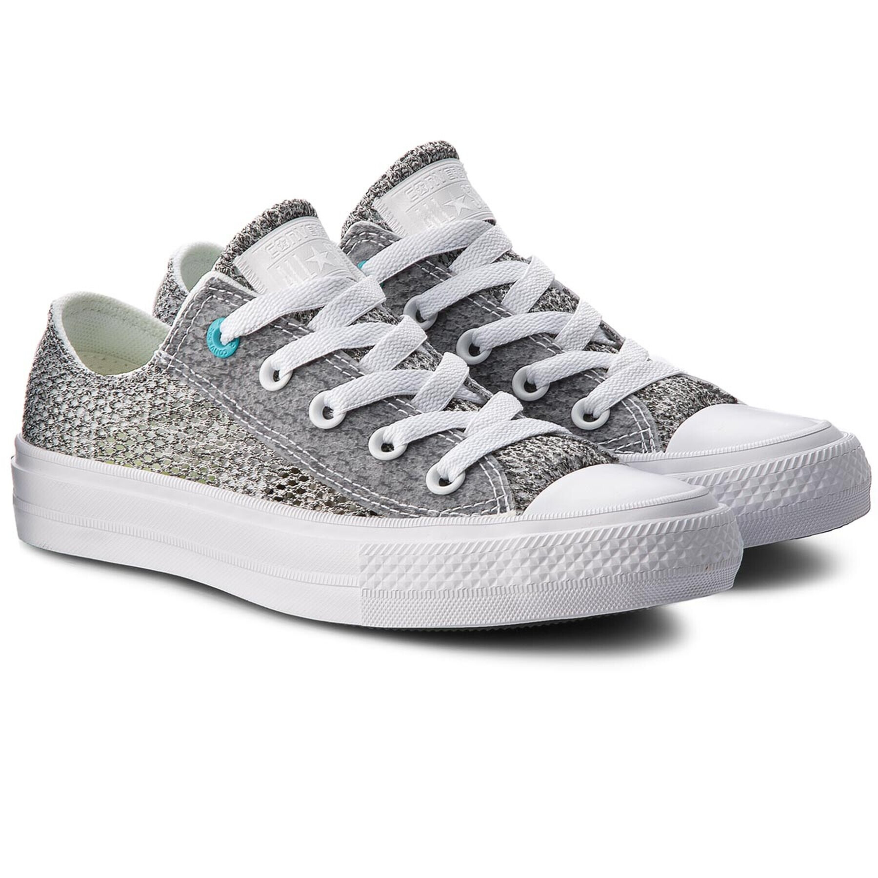 Converse Кецове Ctas II Ox 155732C Сив - Pepit.bg
