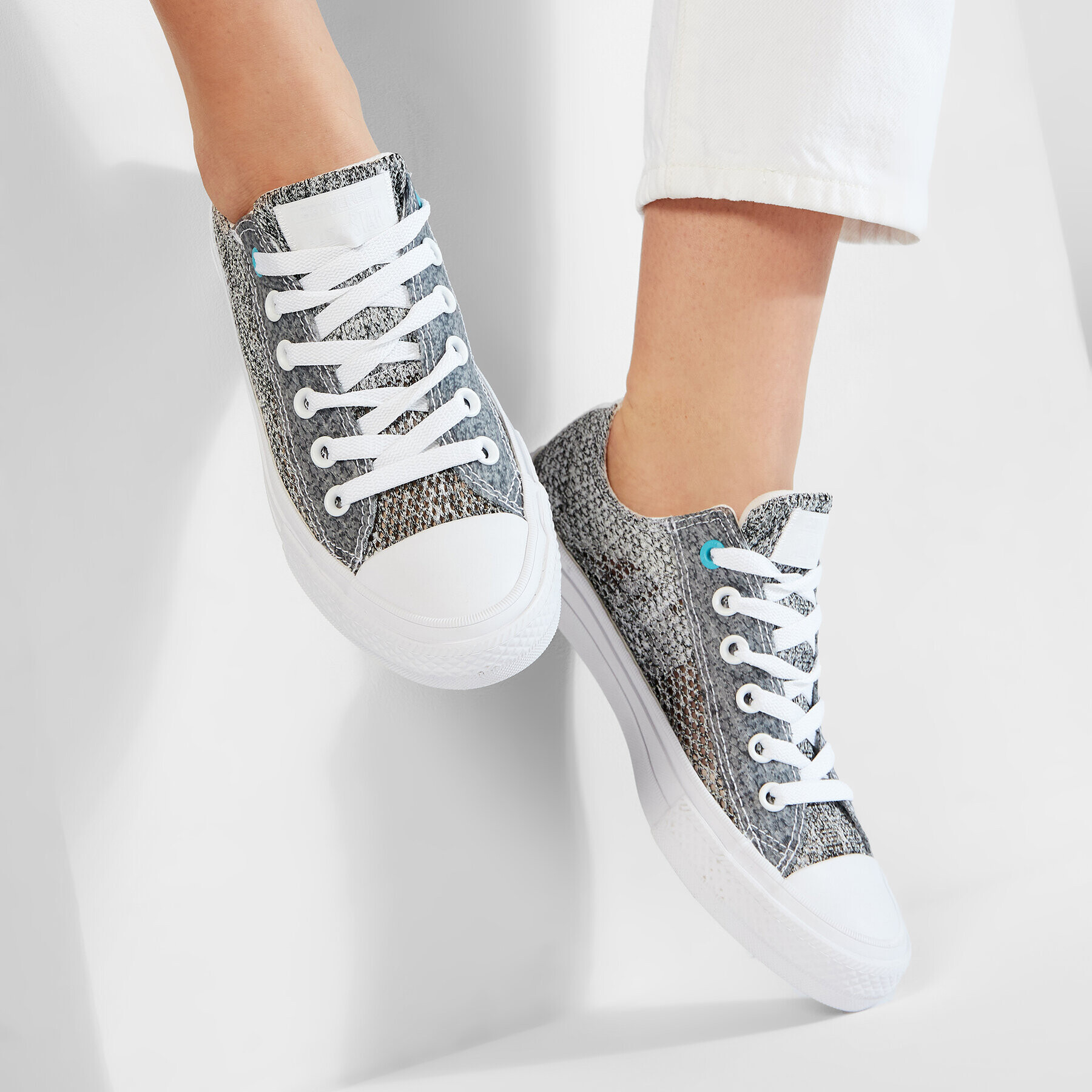 Converse Кецове Ctas II Ox 155732C Сив - Pepit.bg
