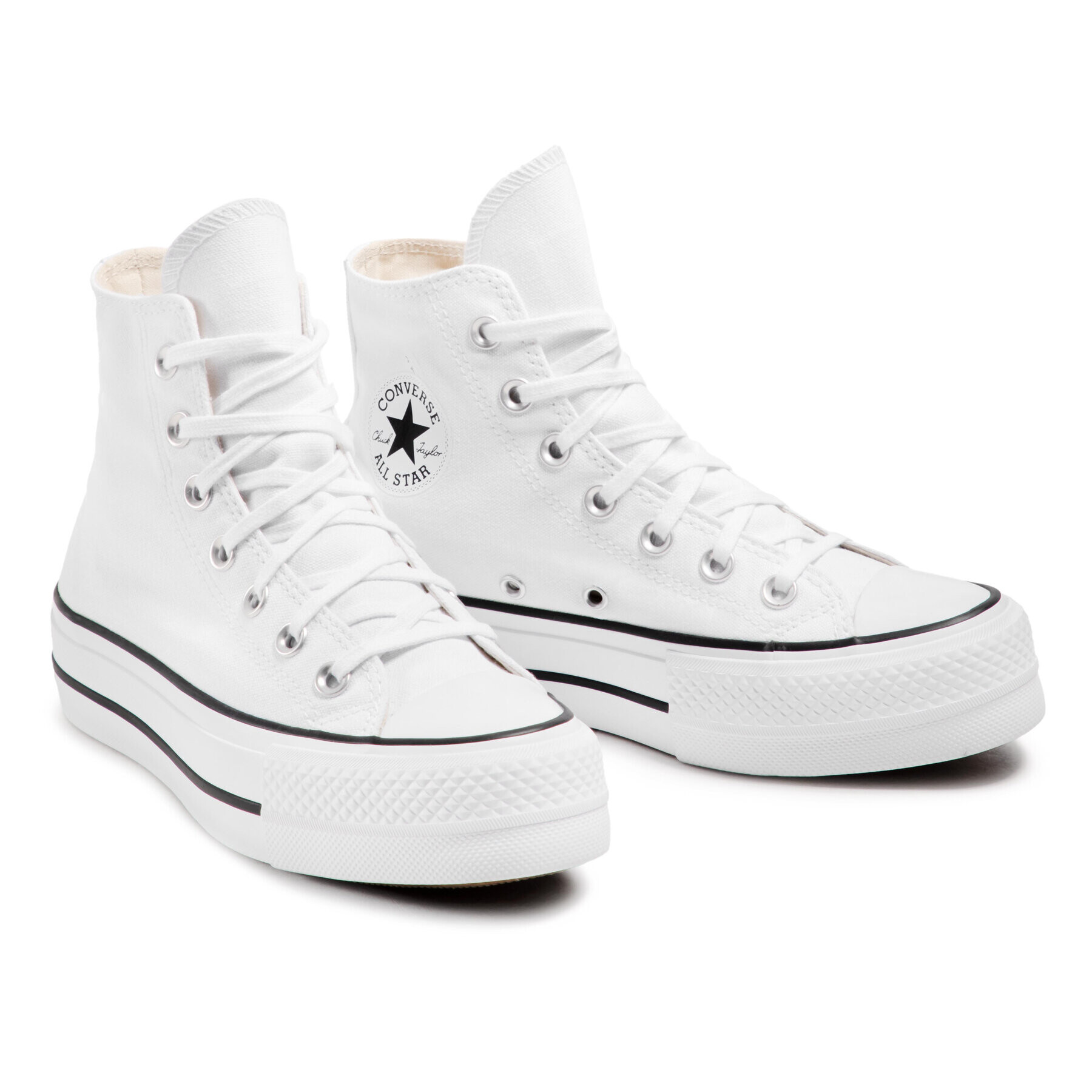 Converse Кецове Ctas Lft Hi 560846C Бял - Pepit.bg