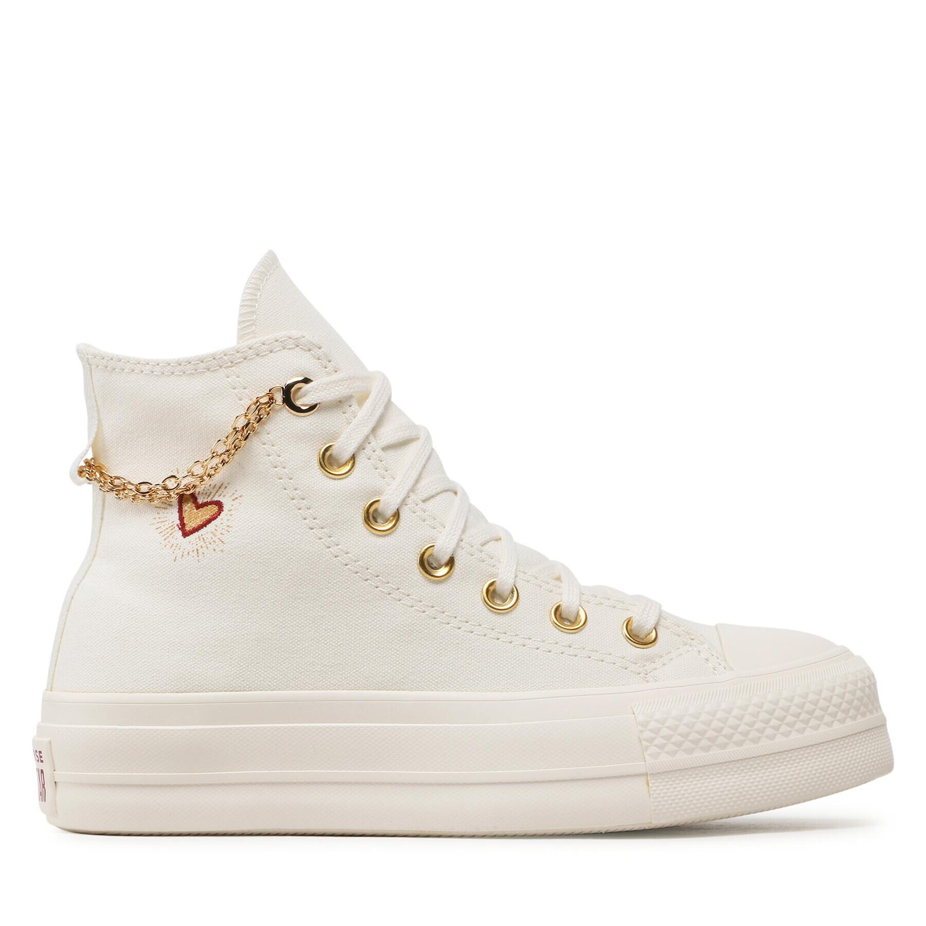 Converse Кецове Ctas Lift Hi A04453C Бял - Pepit.bg