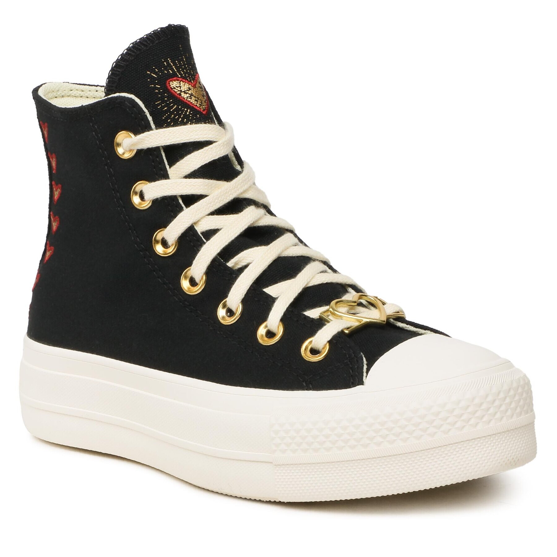 Converse Кецове Ctas Lift Hi A05138C Черен - Pepit.bg
