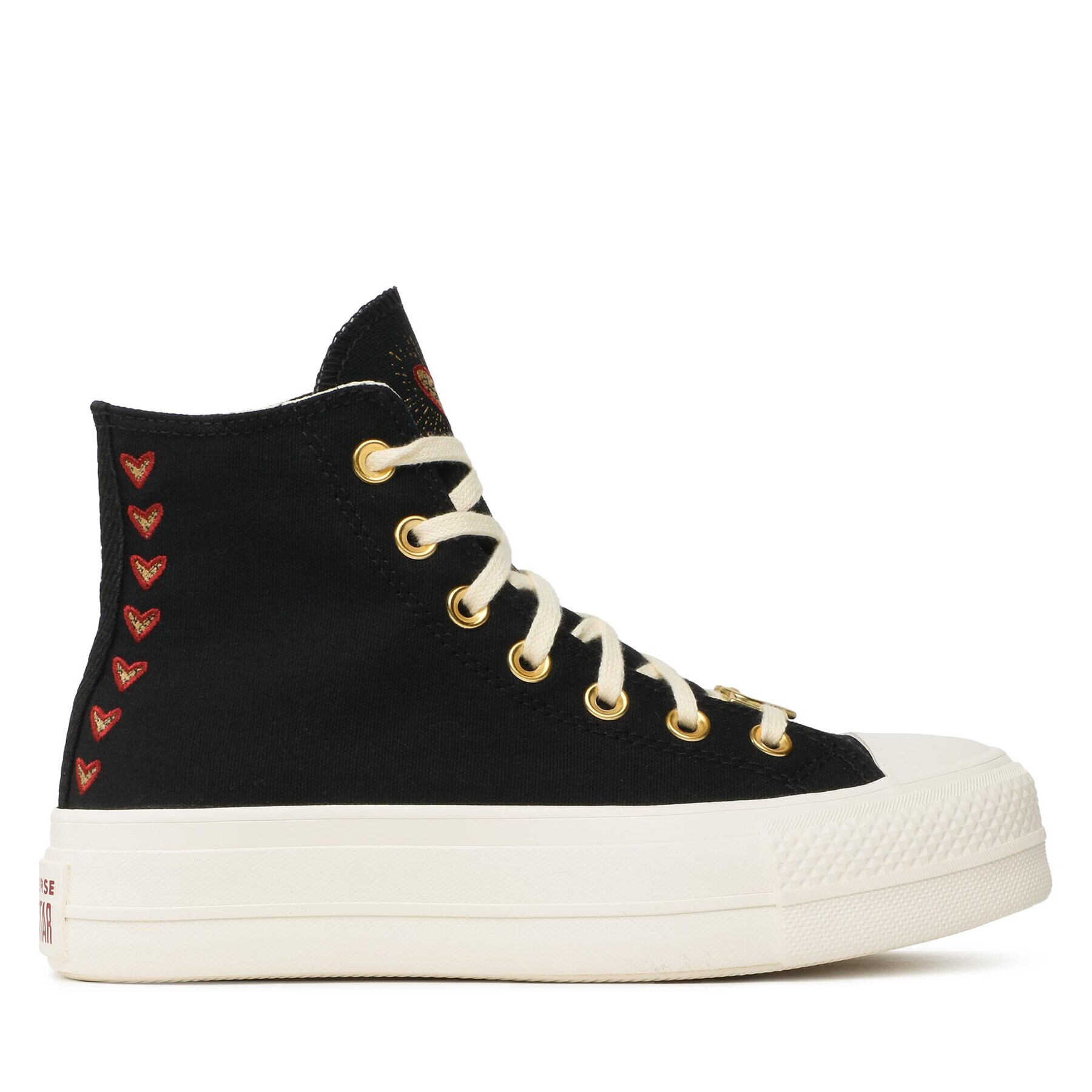 Converse Кецове Ctas Lift Hi A05138C Черен - Pepit.bg