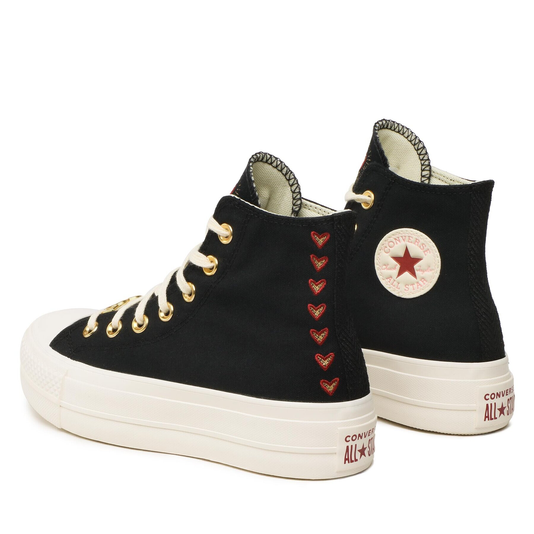 Converse Кецове Ctas Lift Hi A05138C Черен - Pepit.bg