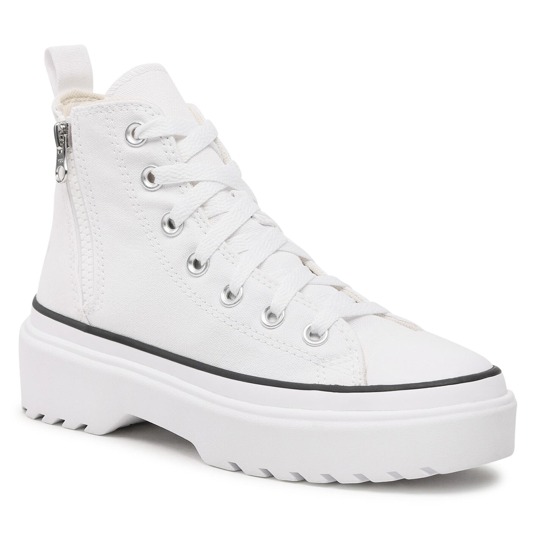 Converse Кецове Ctas Lugged Lift Hi A03012C Бял - Pepit.bg