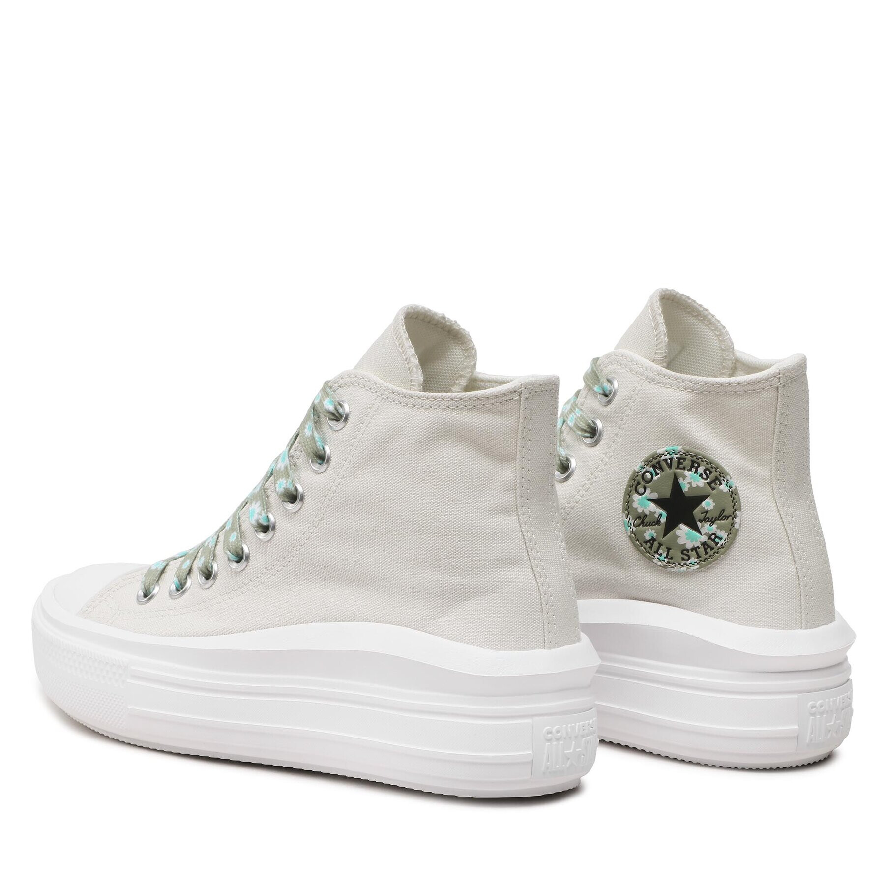 Converse Кецове Ctas Move Hi A00838C Екрю - Pepit.bg