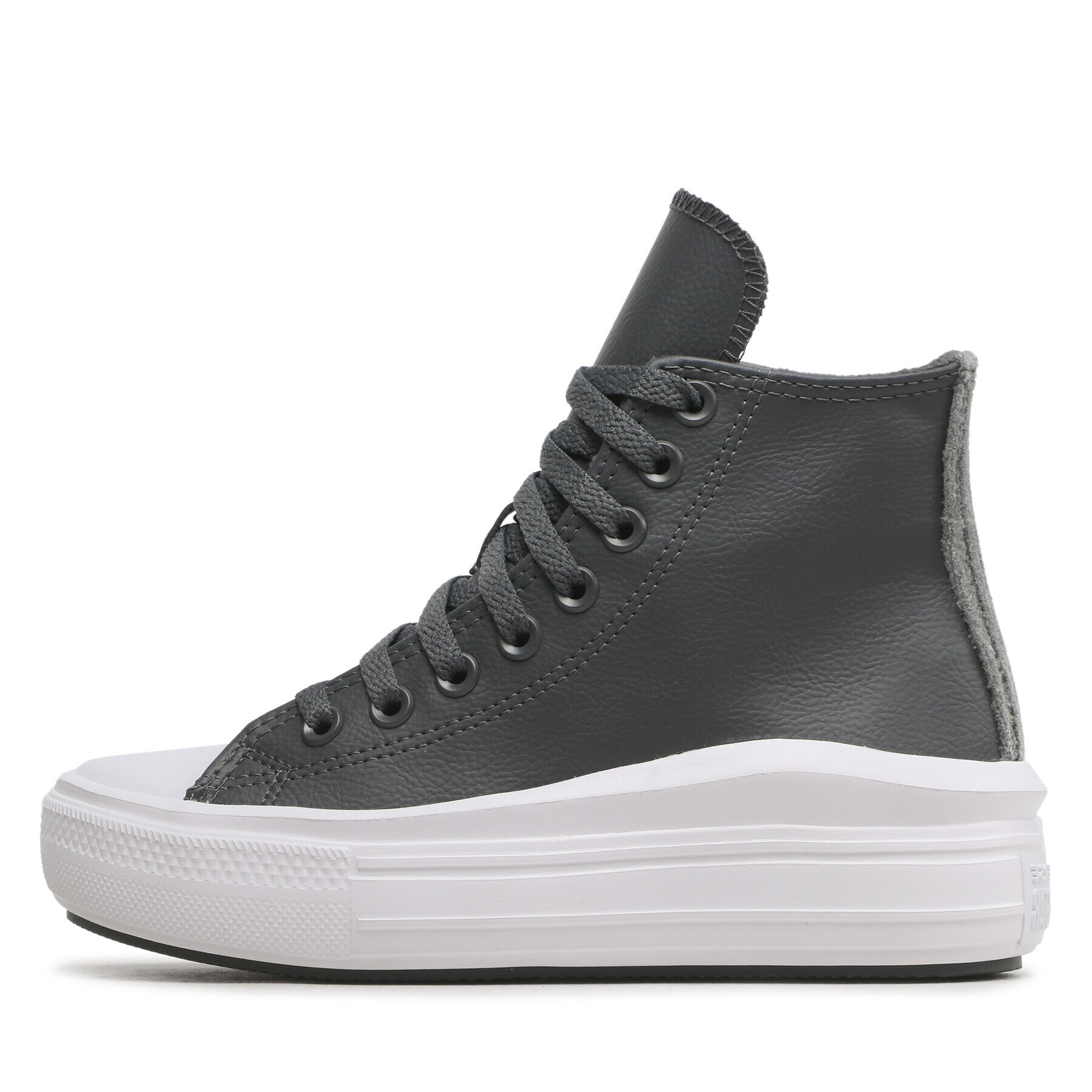 Converse Кецове Ctas Move Hi A01344C Сив - Pepit.bg
