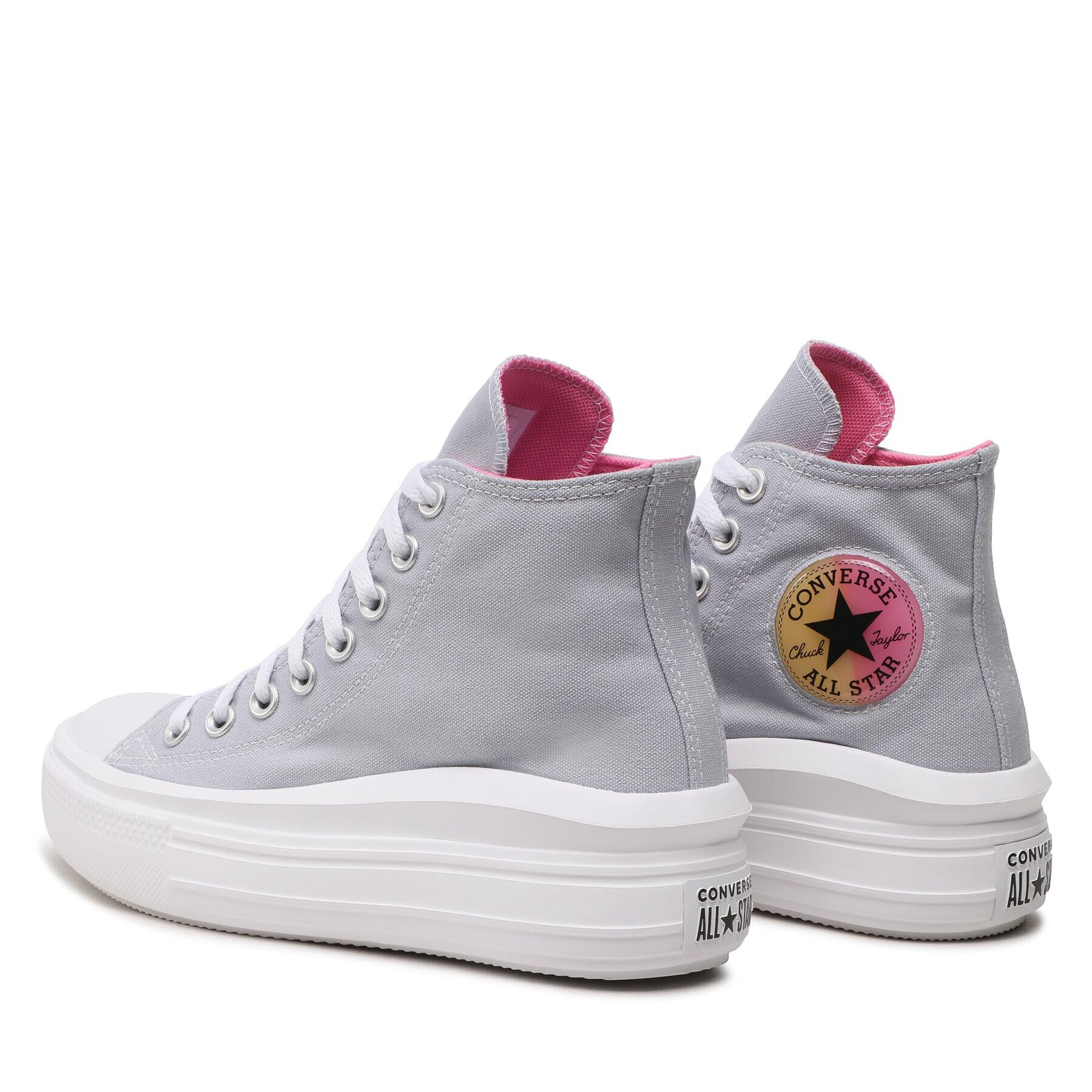 Converse Кецове Ctas Move Hi A02492C Сив - Pepit.bg
